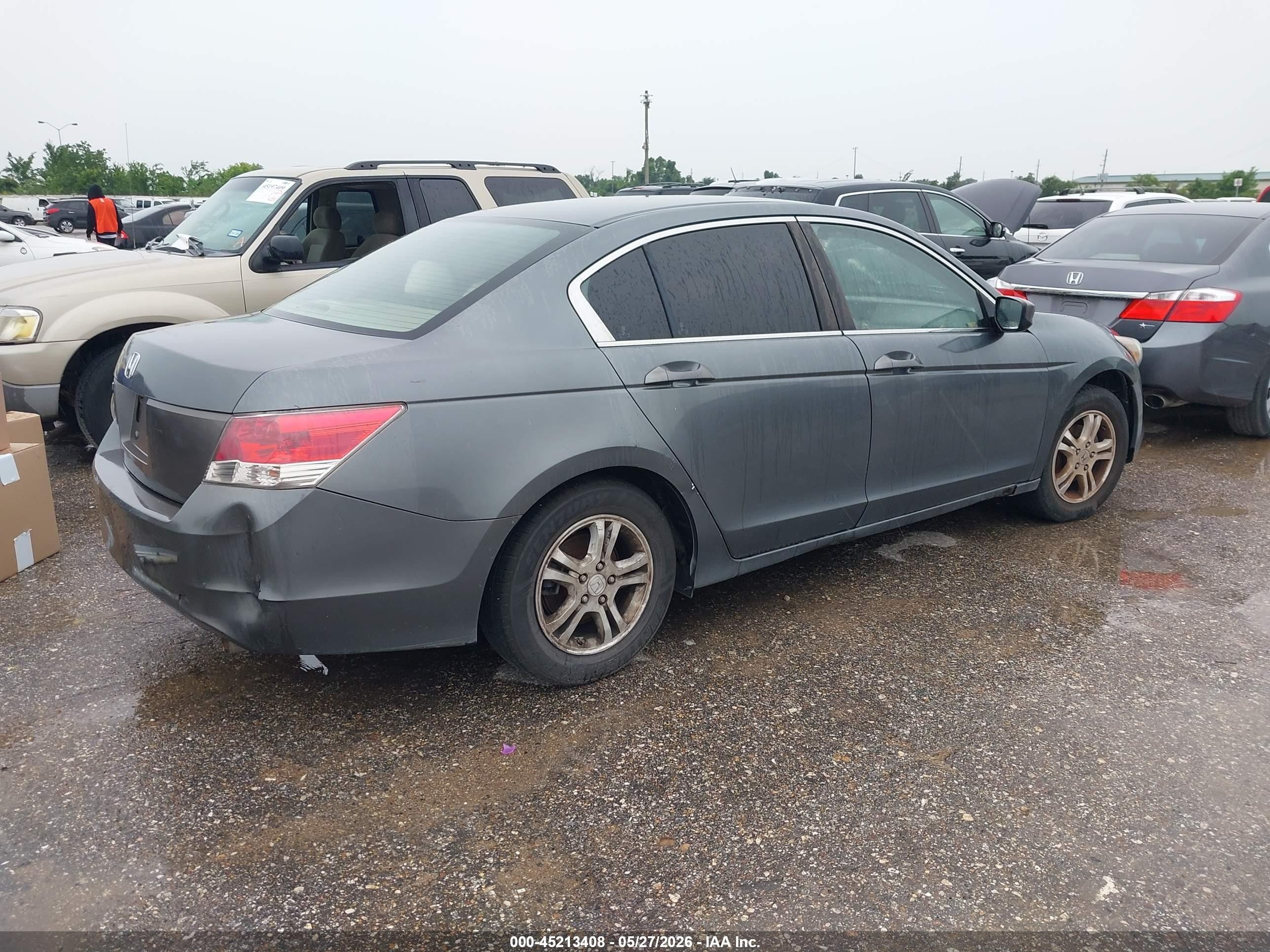 2008 Honda Accord 2.4 Lx-p Серый vin: 1HGCP26458A109575