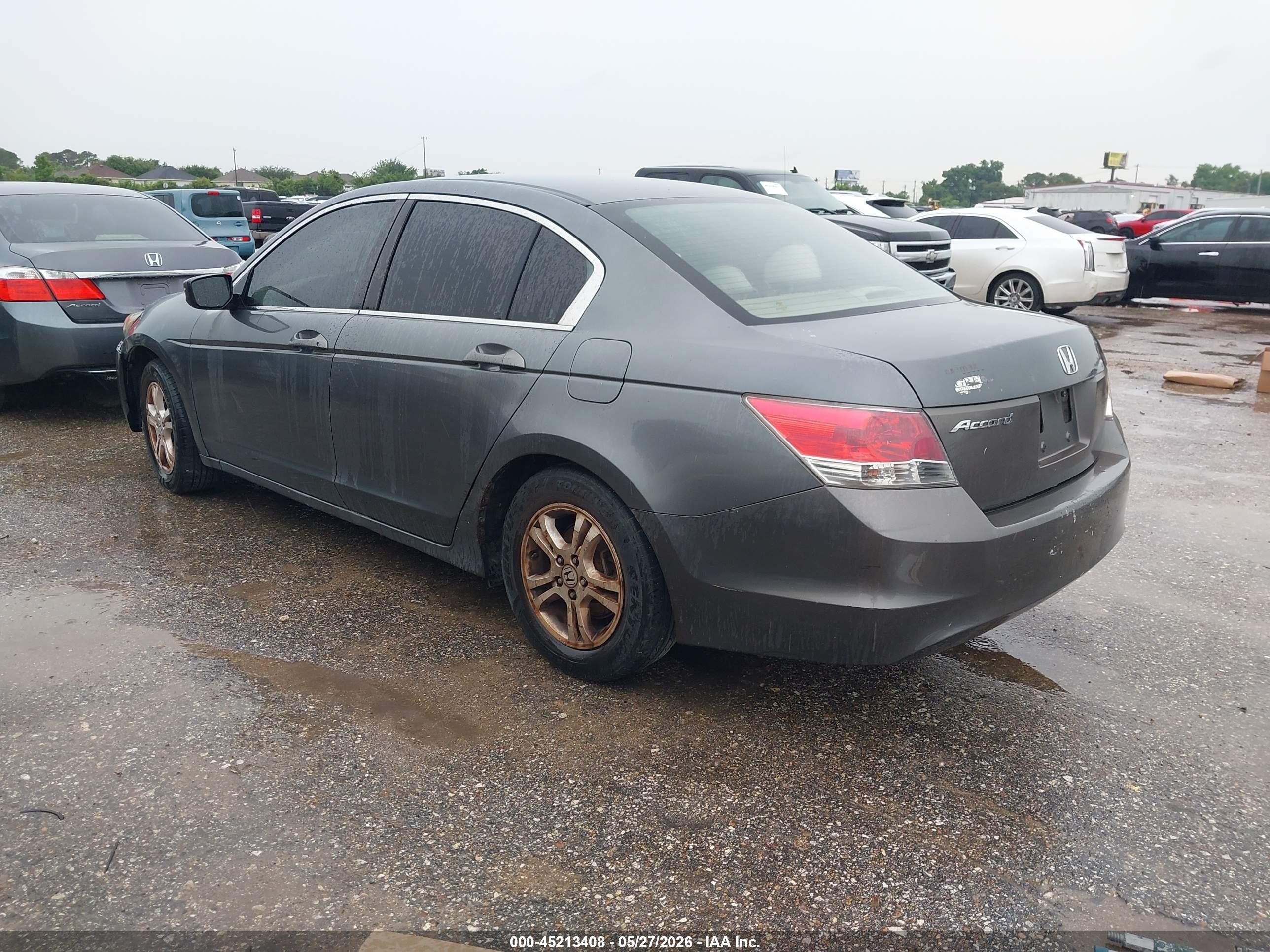 2008 Honda Accord 2.4 Lx-p Серый vin: 1HGCP26458A109575
