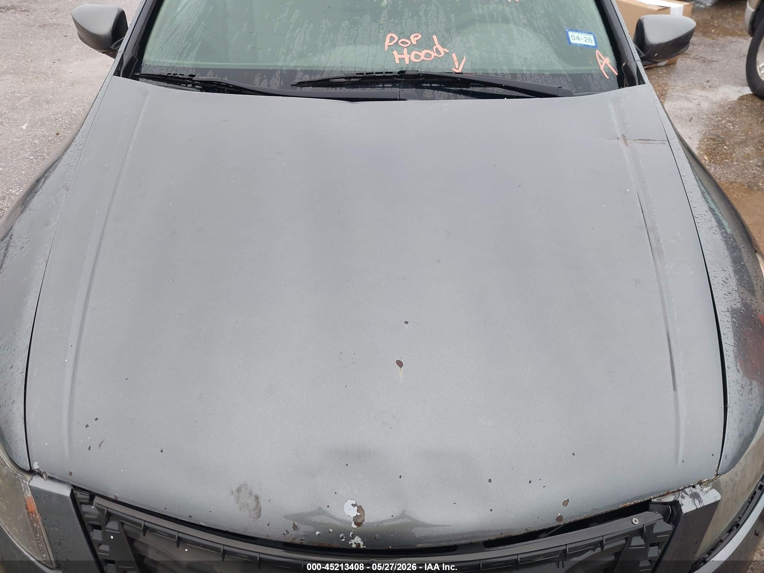 2008 Honda Accord 2.4 Lx-p Серый vin: 1HGCP26458A109575