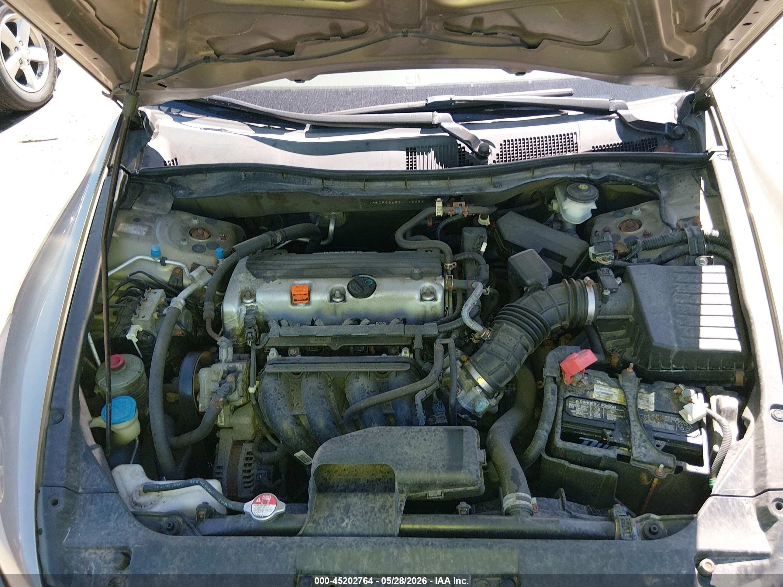 2008 Honda Accord 2.4 Lx-p Золотой vin: 1HGCP26458A113352