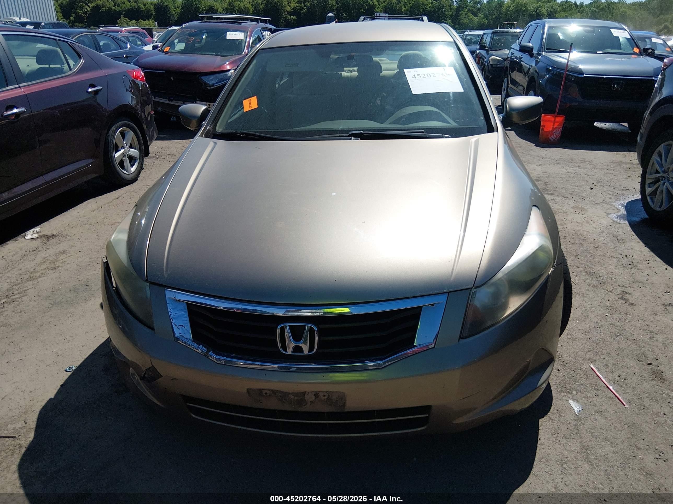 2008 Honda Accord 2.4 Lx-p Золотой vin: 1HGCP26458A113352