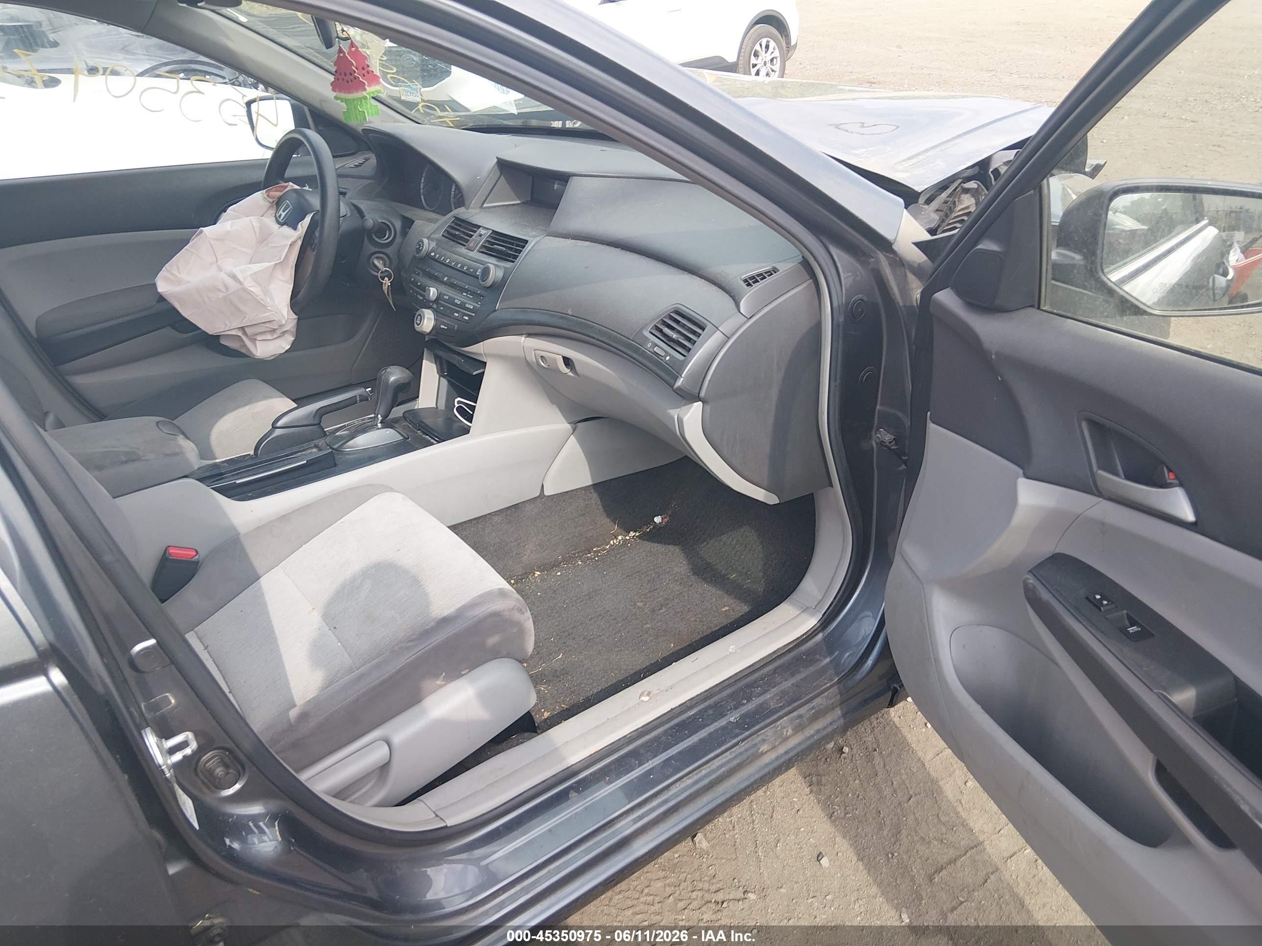 2008 Honda Accord 2.4 Lx-p Gray vin: 1HGCP26458A122682
