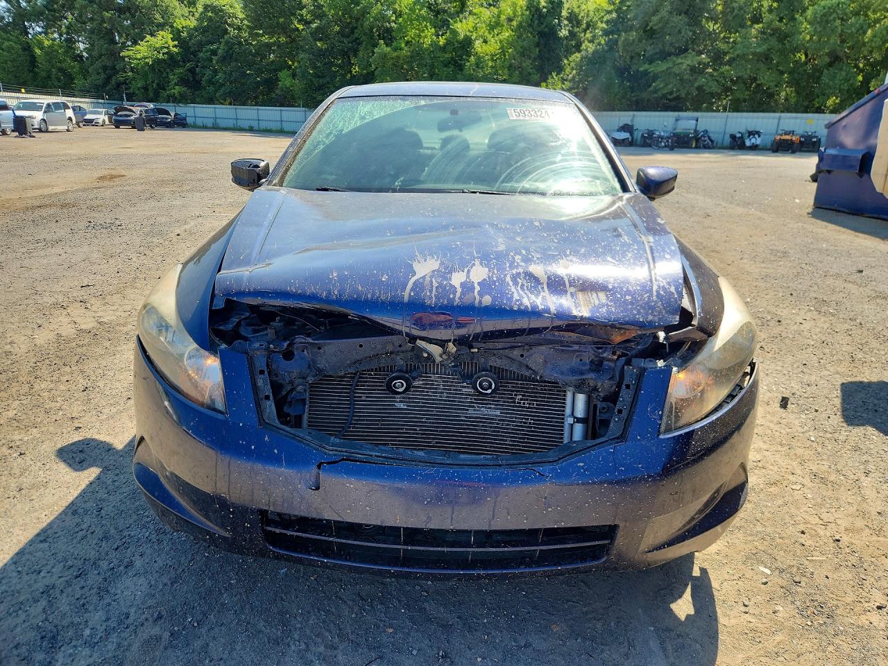 2008 Honda Accord Lxp Blue vin: 1HGCP26458A123203