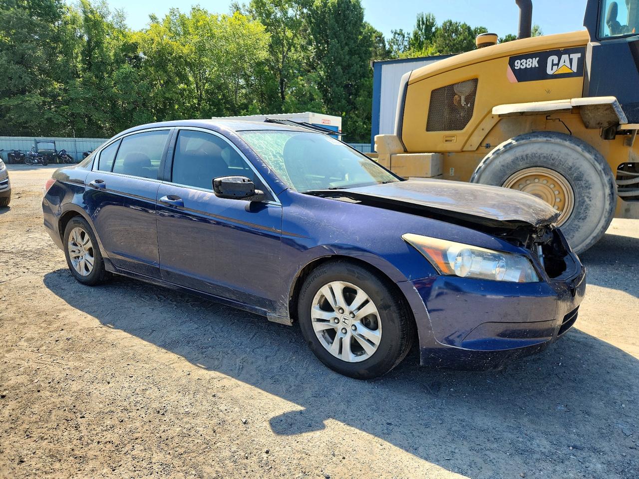 2008 Honda Accord Lxp Blue vin: 1HGCP26458A123203
