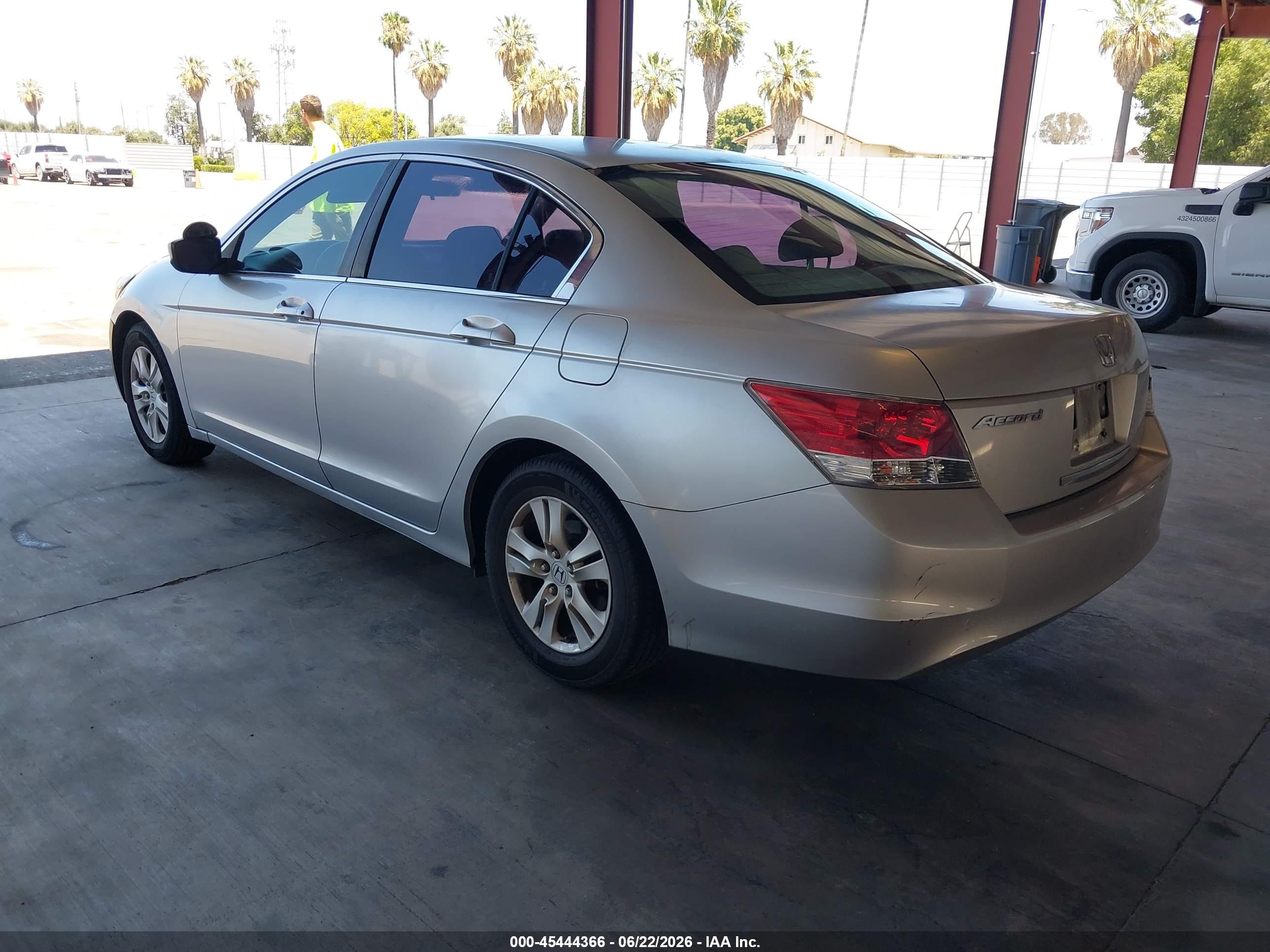 2009 Honda Accord 2.4 Lx-p Silver vin: 1HGCP26459A001877