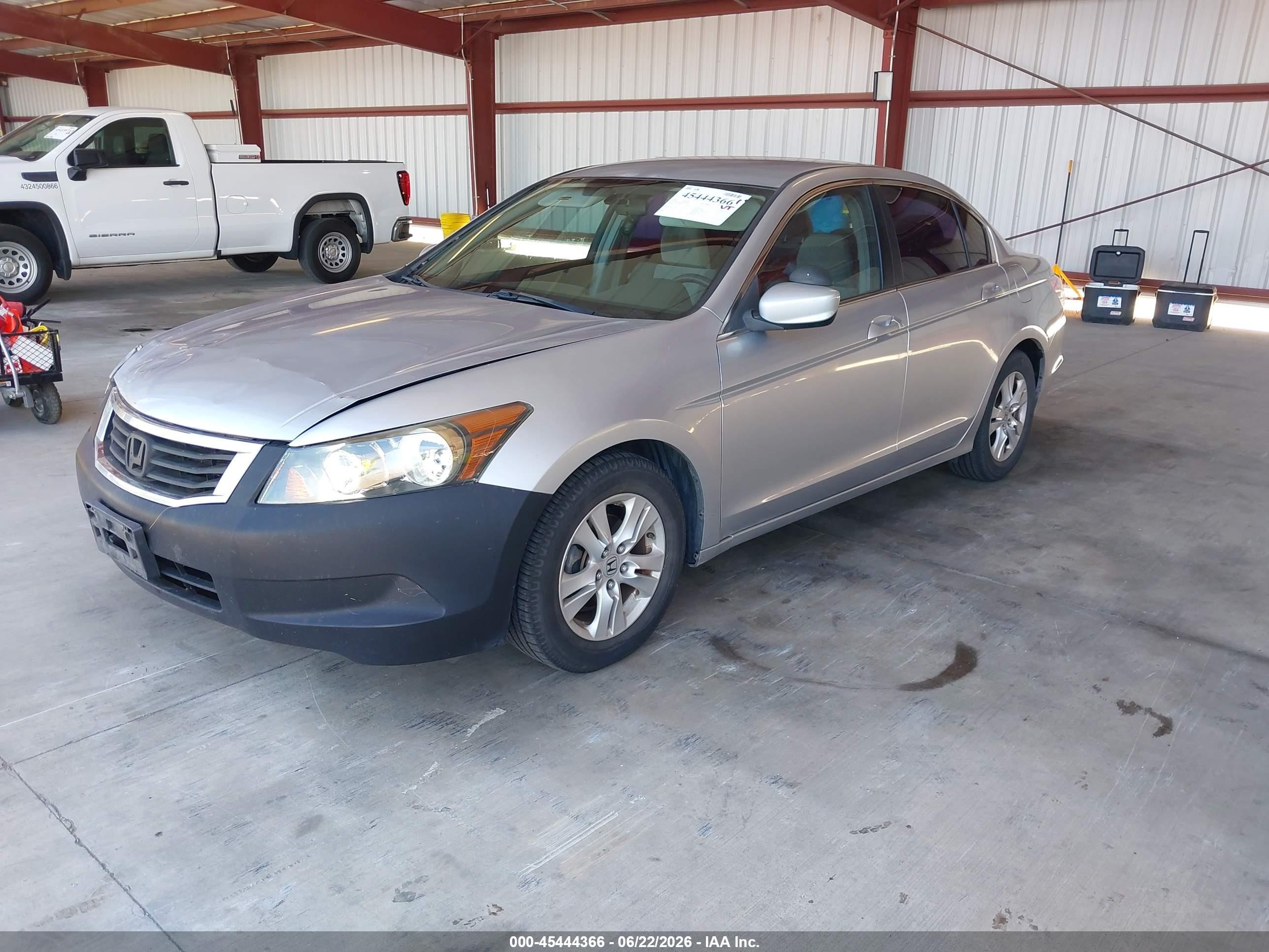 2009 Honda Accord 2.4 Lx-p Silver vin: 1HGCP26459A001877