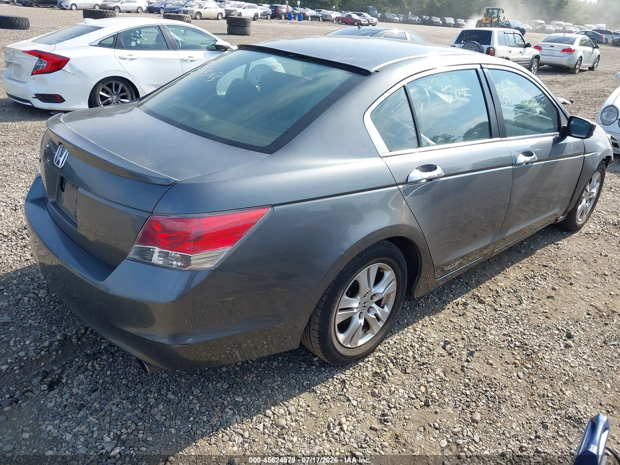 2009 Honda Accord 2.4 Lx-p Gray vin: 1HGCP26459A020235