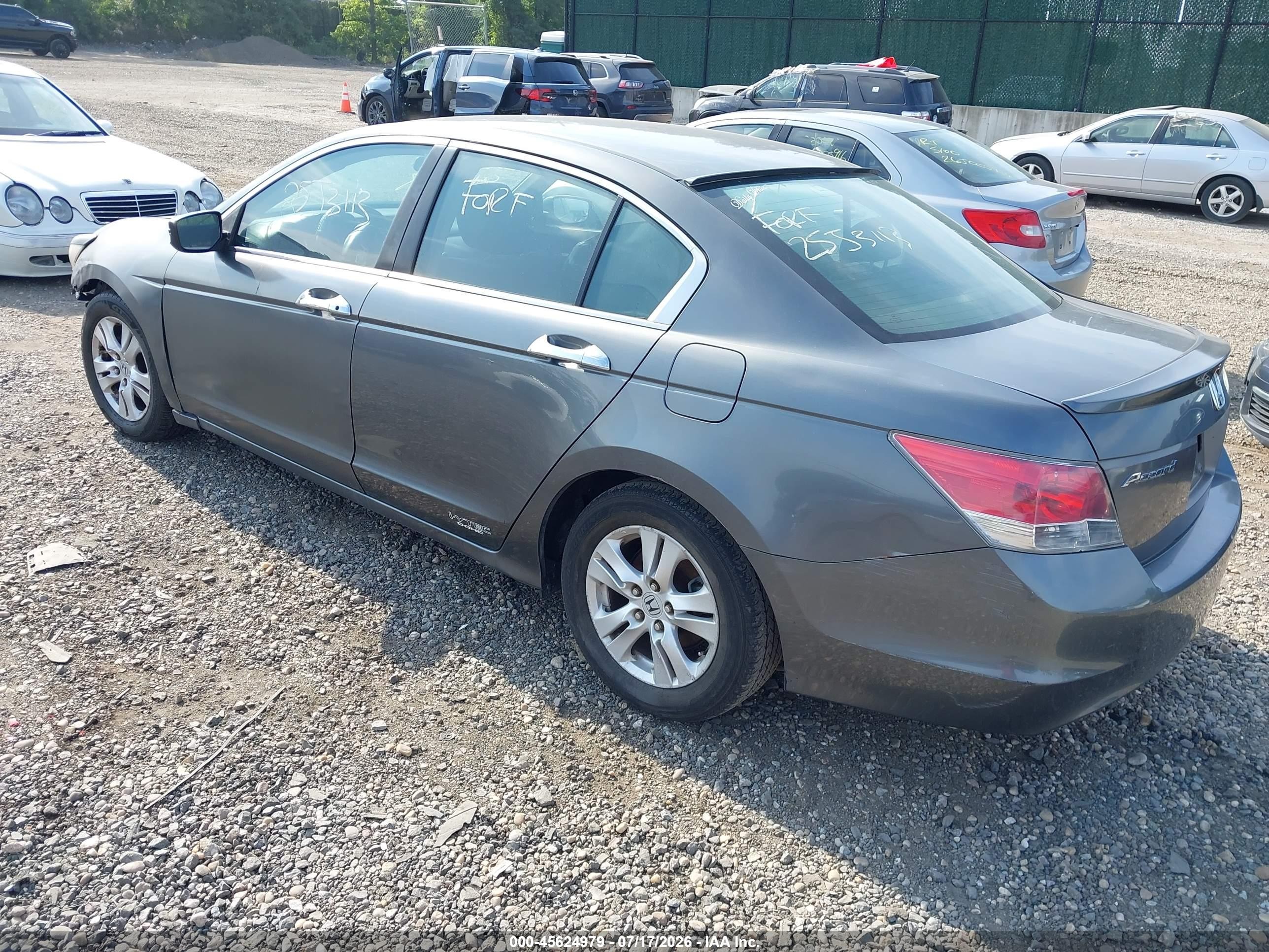 2009 Honda Accord 2.4 Lx-p Gray vin: 1HGCP26459A020235