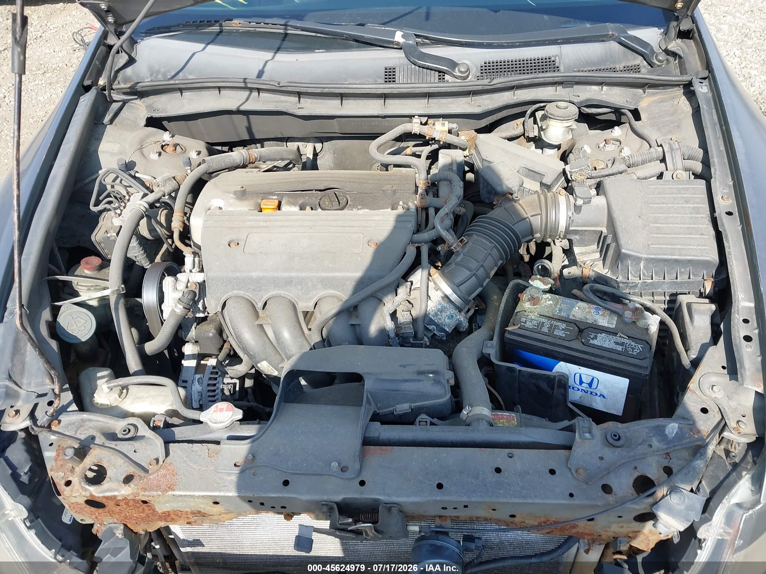 2009 Honda Accord 2.4 Lx-p Gray vin: 1HGCP26459A020235
