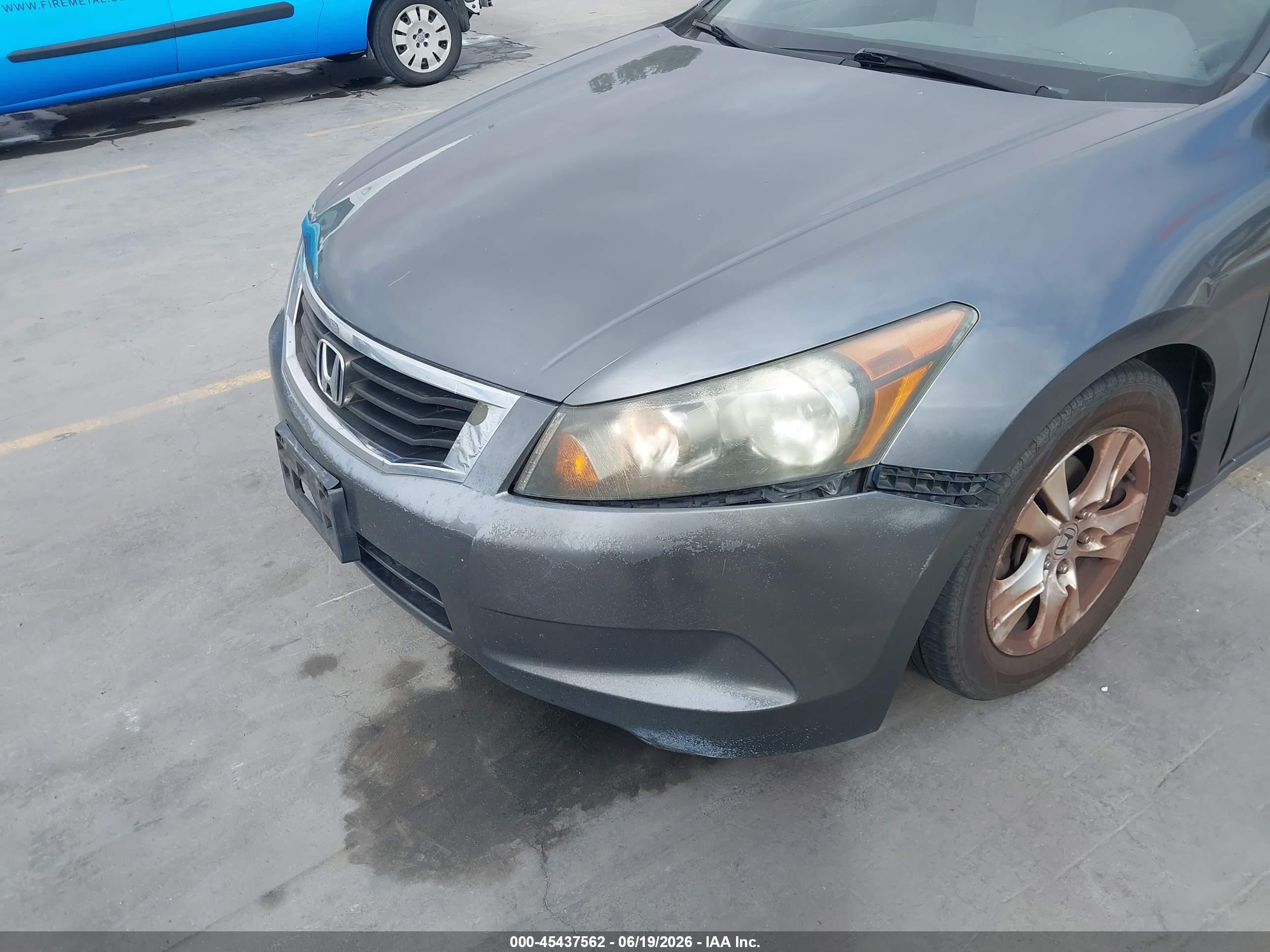 2009 Honda Accord 2.4 Lx-p Gray vin: 1HGCP26459A034684