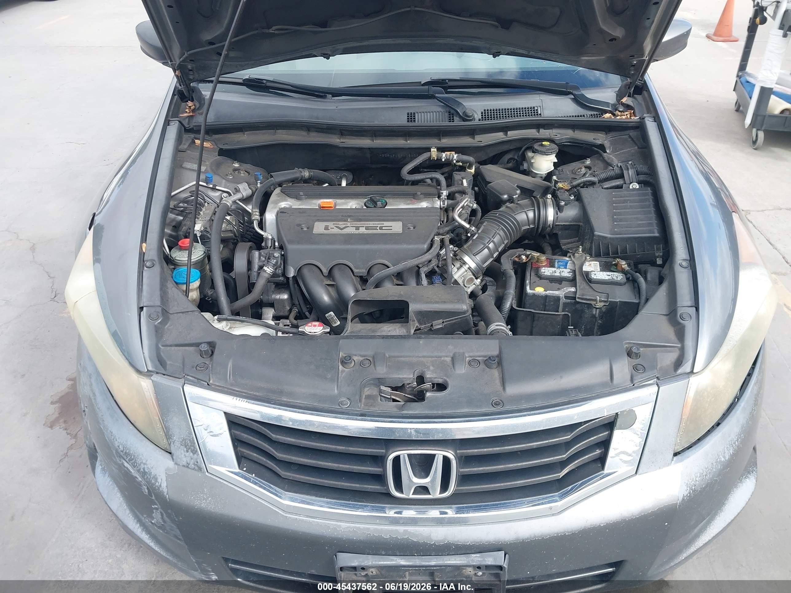 2009 Honda Accord 2.4 Lx-p Gray vin: 1HGCP26459A034684
