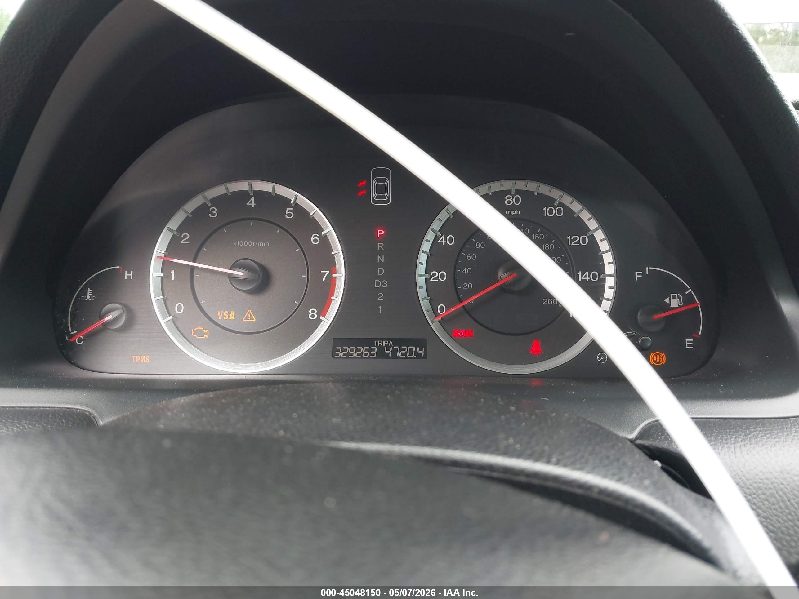 2009 Honda Accord 2.4 Lx-p Gray vin: 1HGCP26459A046124