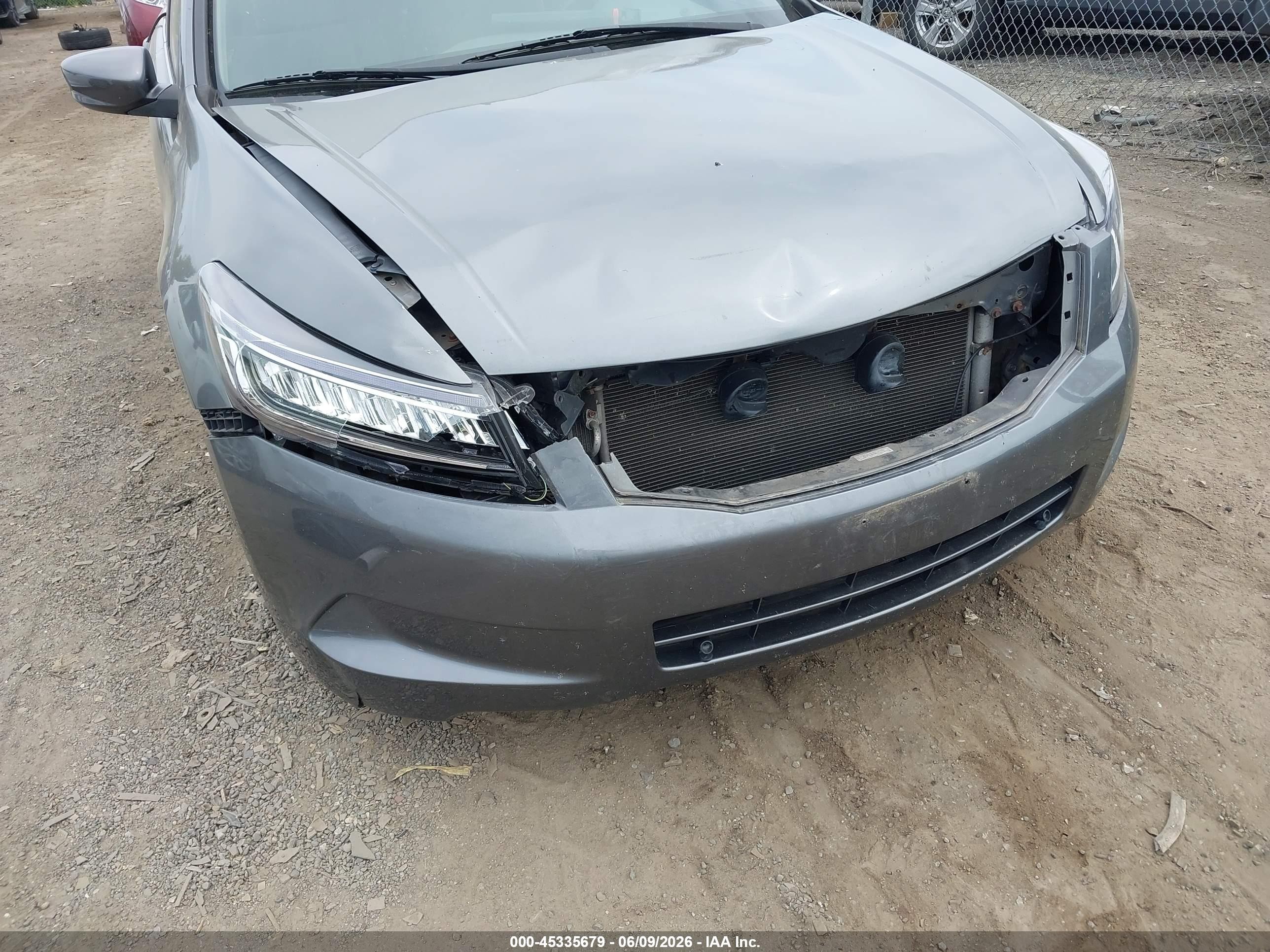 2009 Honda Accord 2.4 Lx-p Gray vin: 1HGCP26459A051212