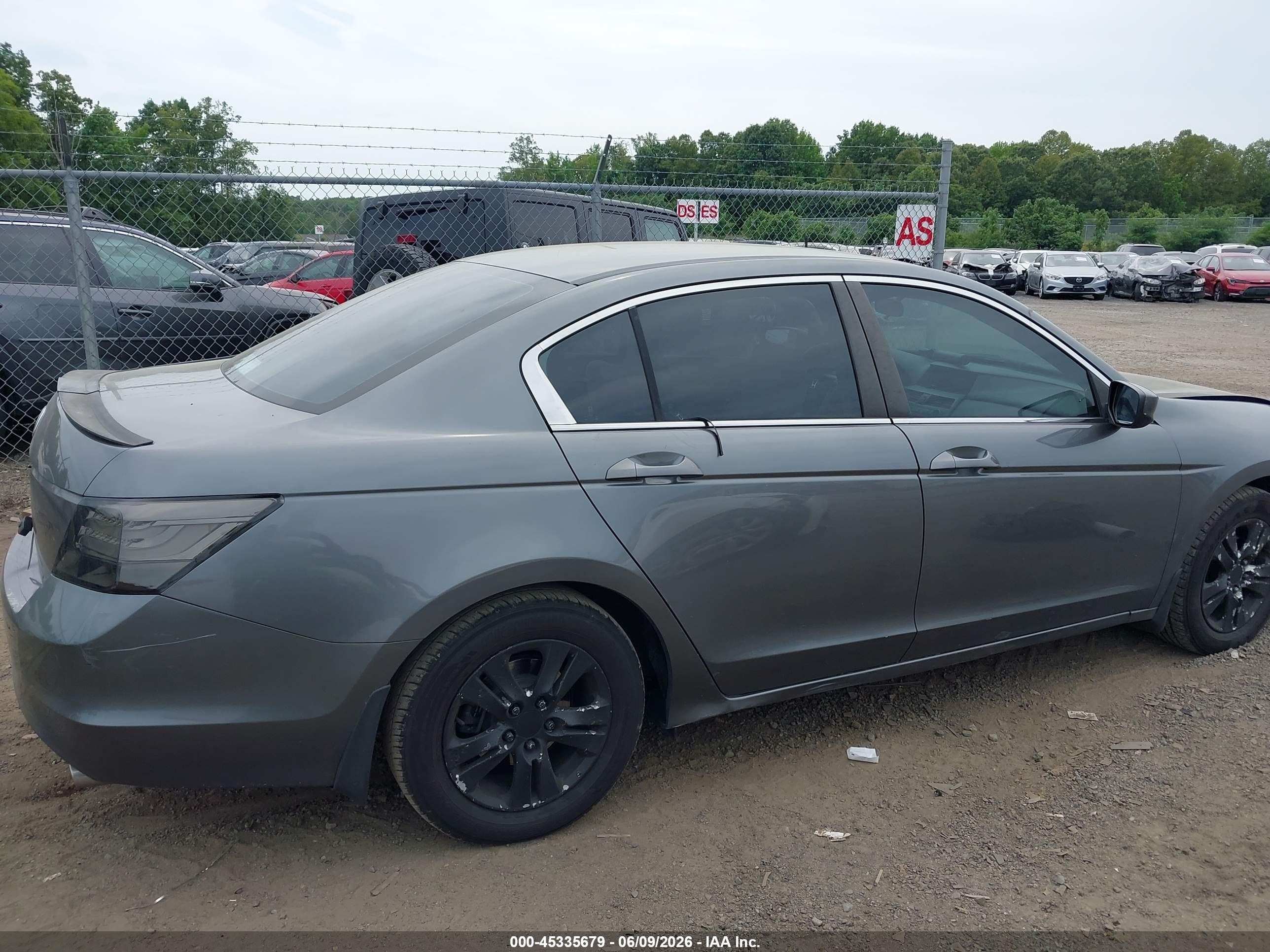 2009 Honda Accord 2.4 Lx-p Gray vin: 1HGCP26459A051212