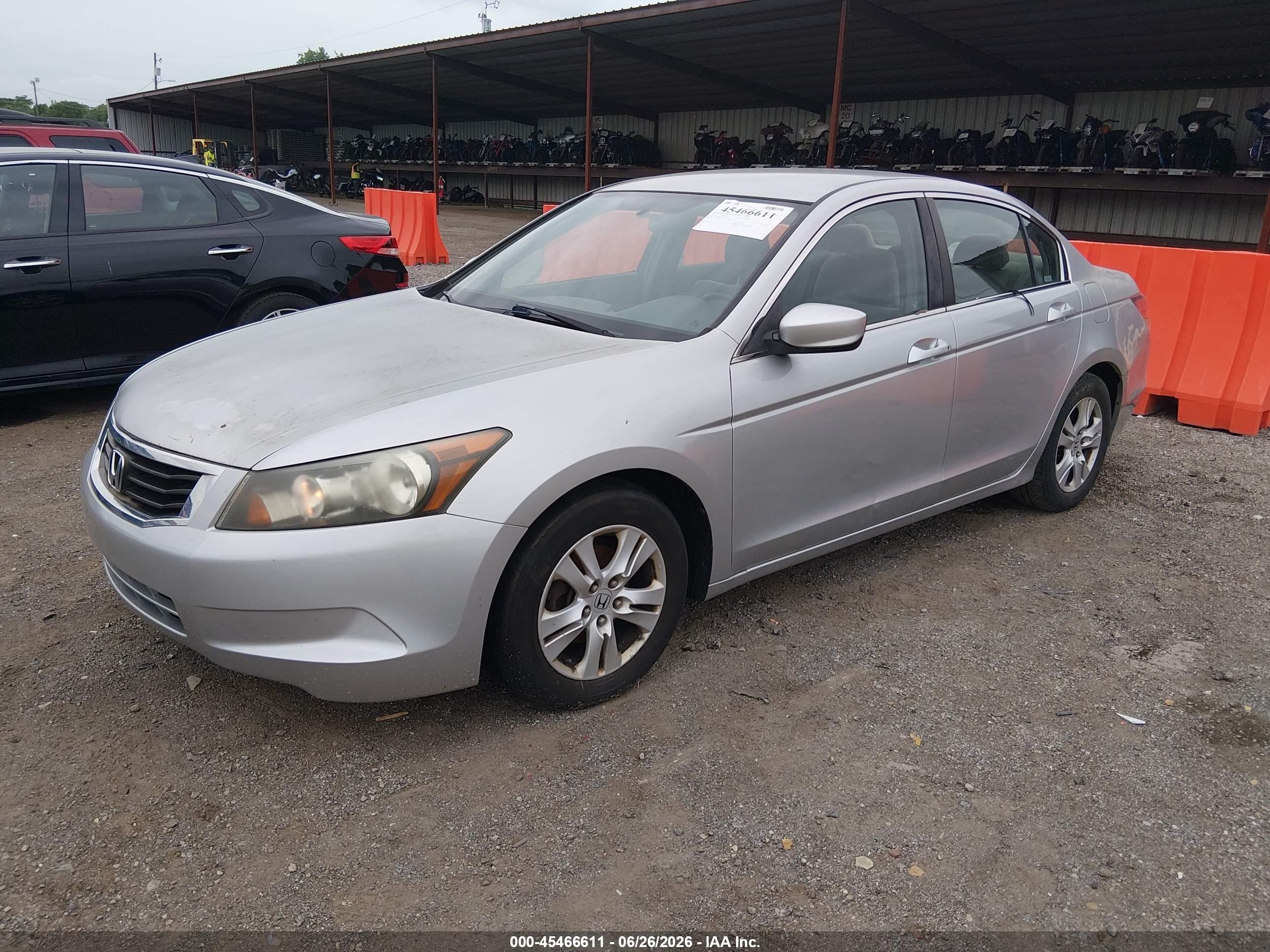 2009 Honda Accord 2.4 Lx-p Silver vin: 1HGCP26459A084307