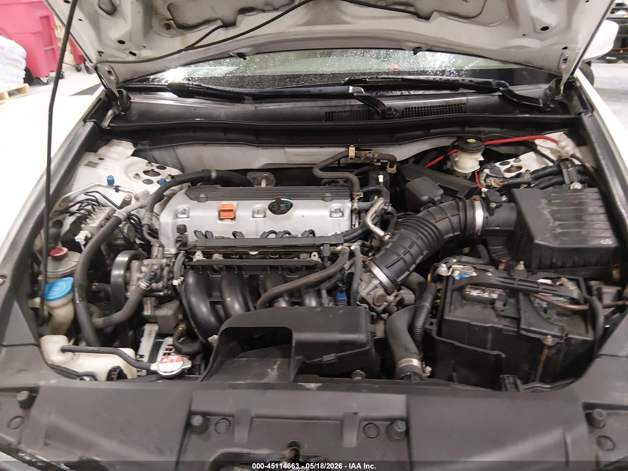 2009 Honda Accord 2.4 Lx-p Белый vin: 1HGCP26459A091130