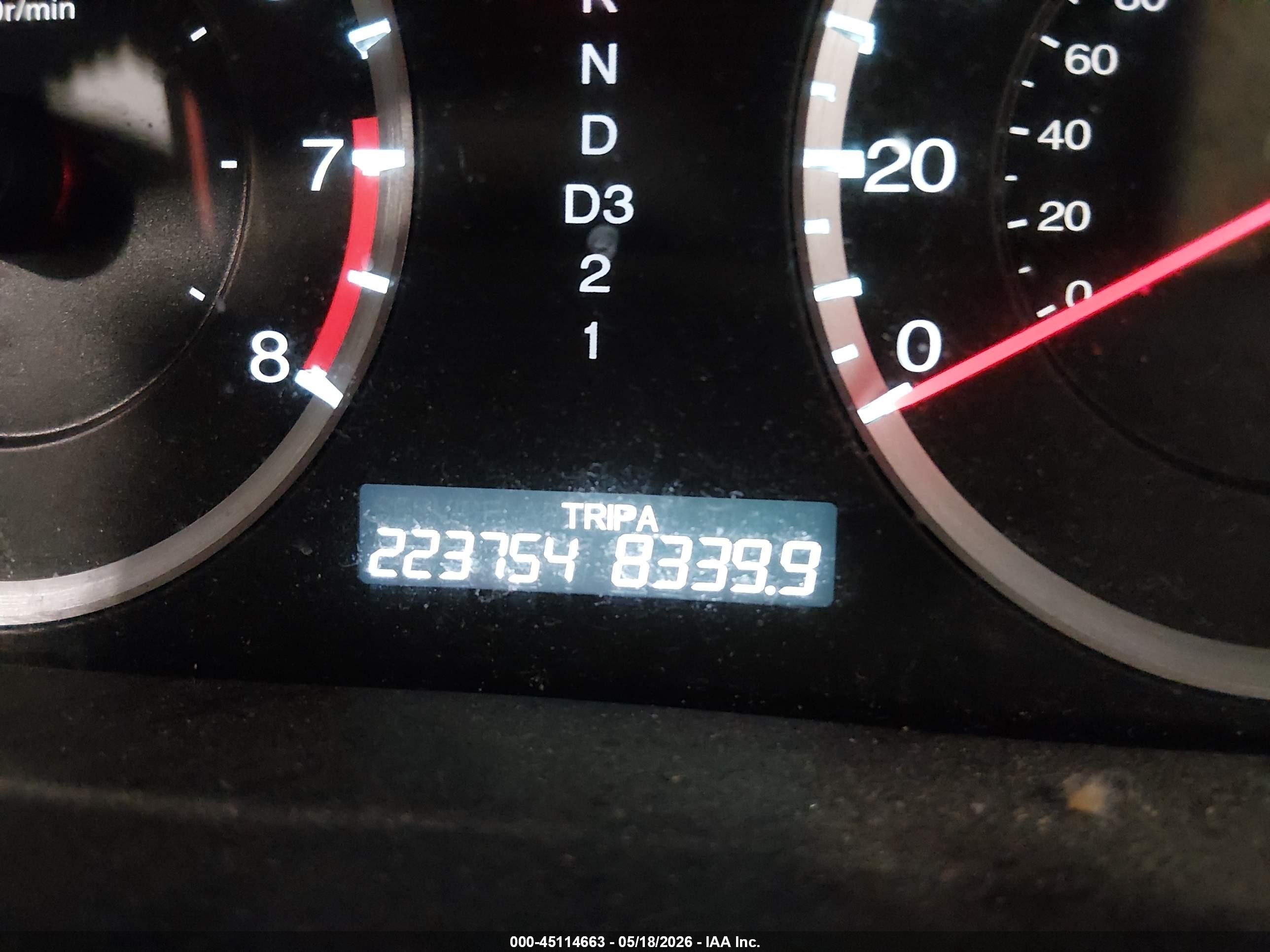 2009 Honda Accord 2.4 Lx-p Белый vin: 1HGCP26459A091130