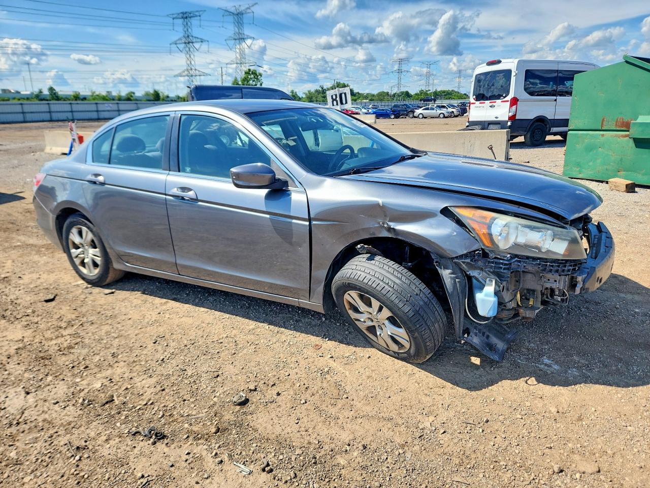 2009 Honda Accord Lxp Серый vin: 1HGCP26459A102546