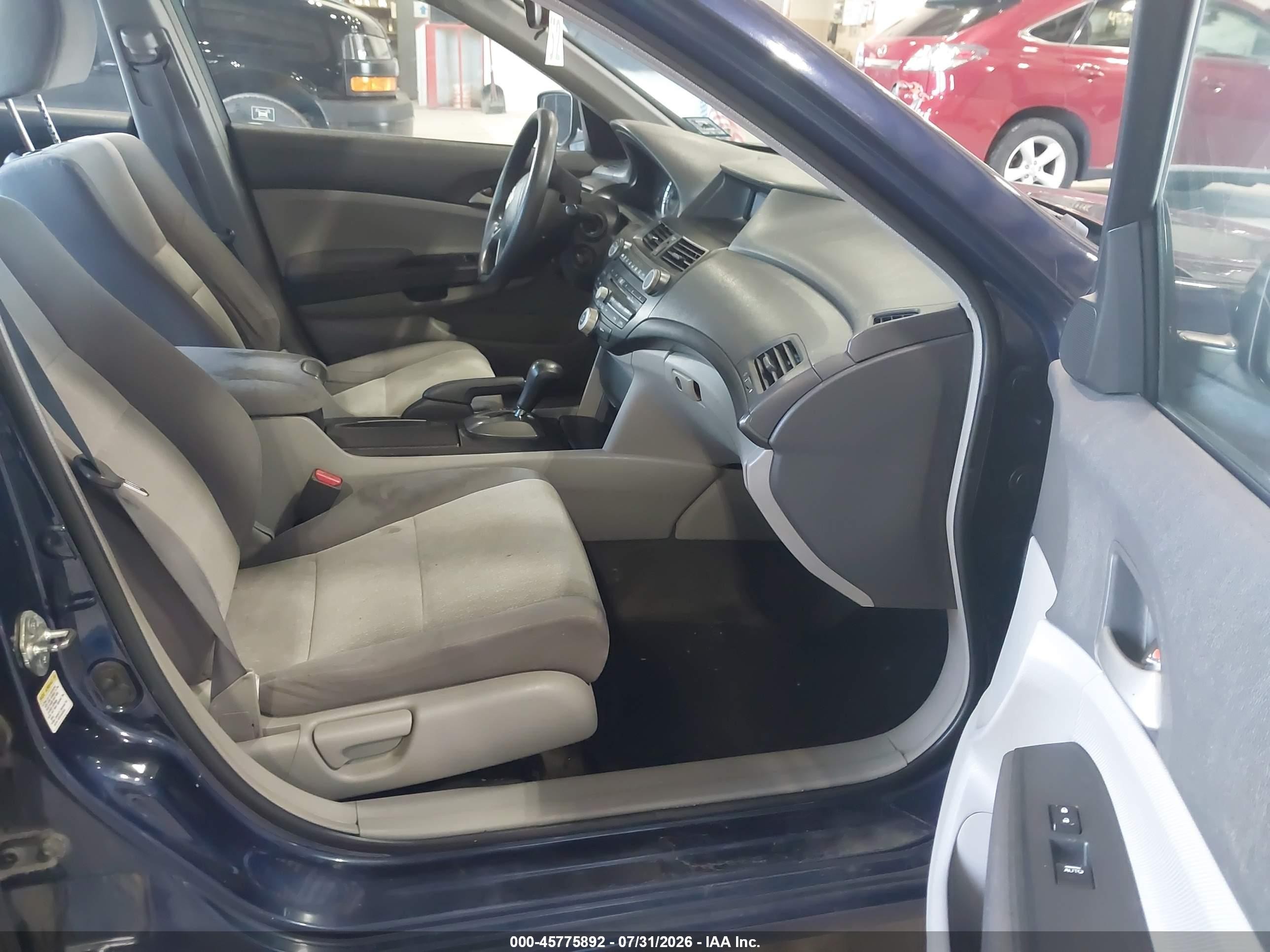 2009 Honda Accord 2.4 Lx-p Dark Blue vin: 1HGCP26459A137376