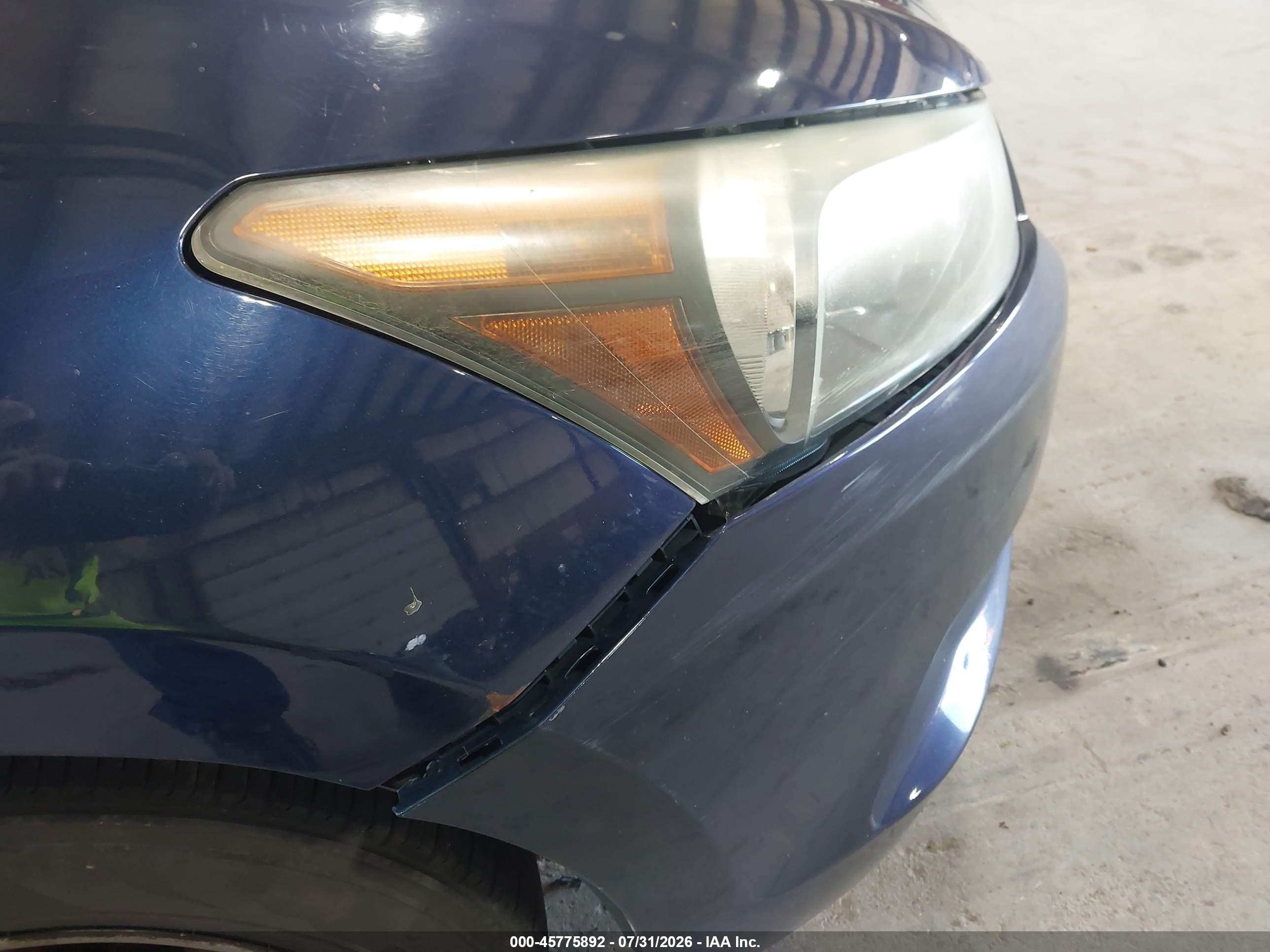 2009 Honda Accord 2.4 Lx-p Dark Blue vin: 1HGCP26459A137376