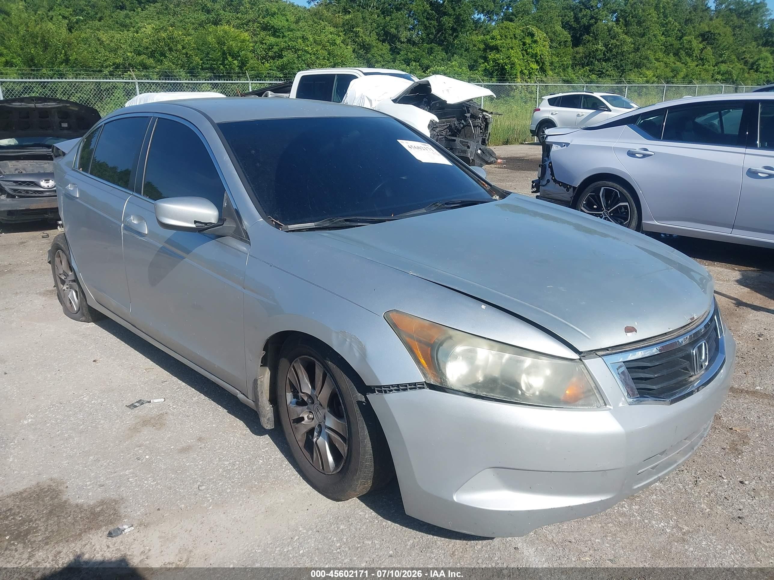 2009 Honda Accord 2.4 Lx-p Silver vin: 1HGCP26459A147373