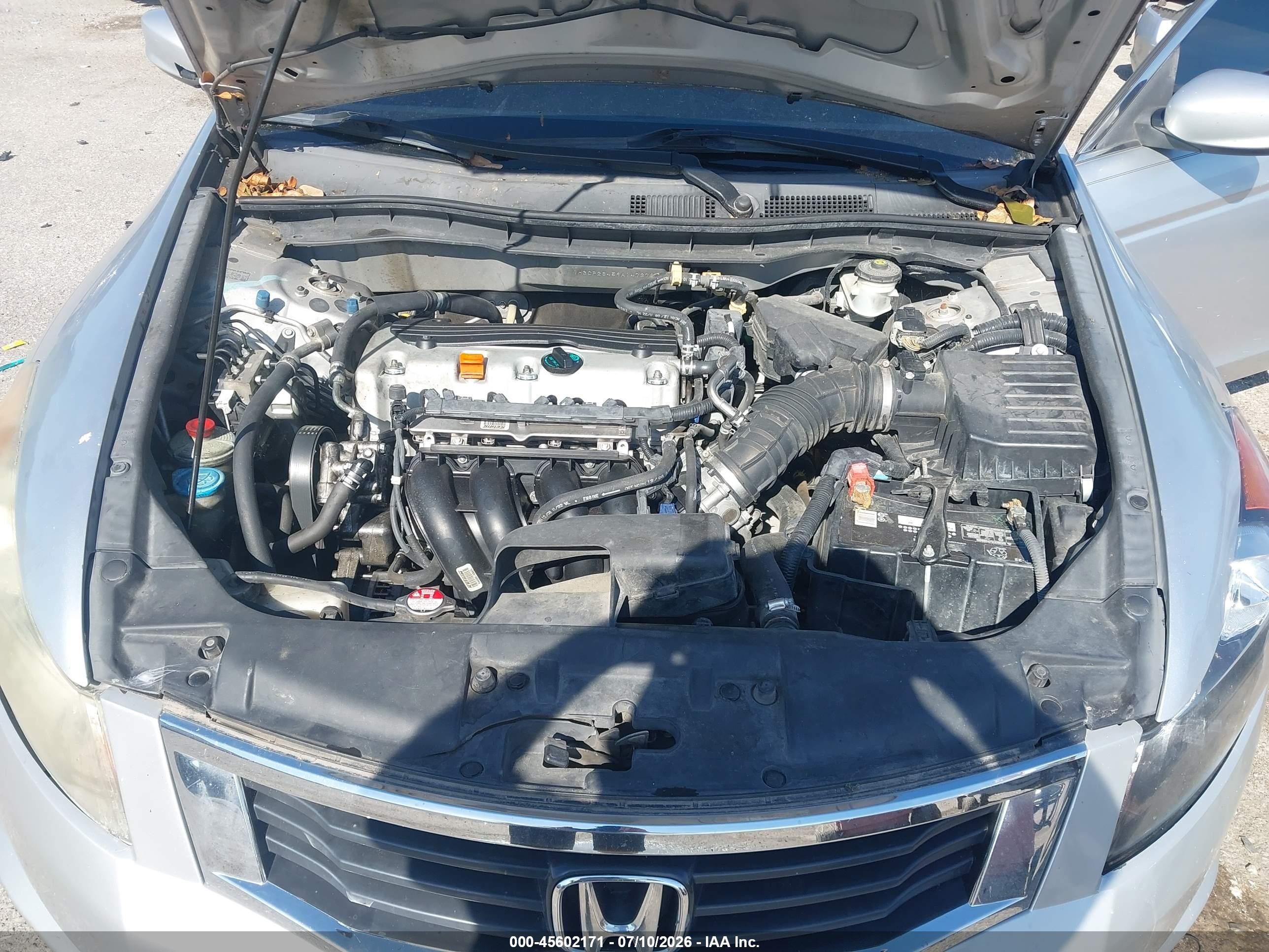 2009 Honda Accord 2.4 Lx-p Silver vin: 1HGCP26459A147373
