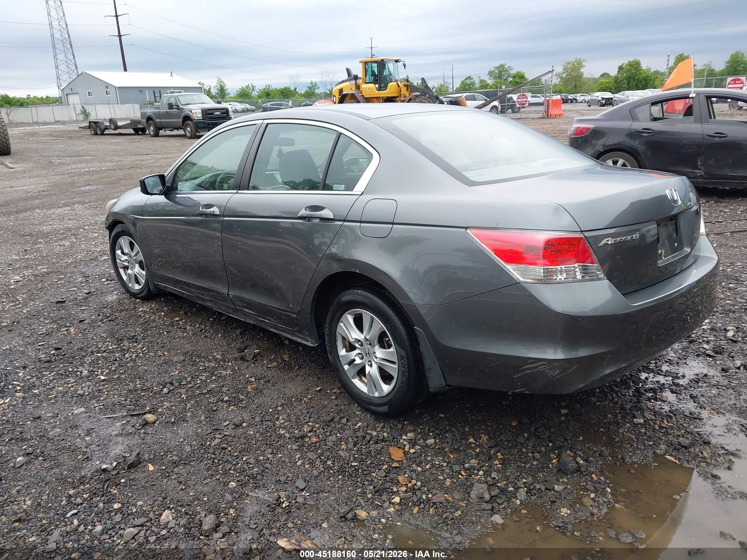 2009 Honda Accord 2.4 Lx-p Gray vin: 1HGCP26459A186805