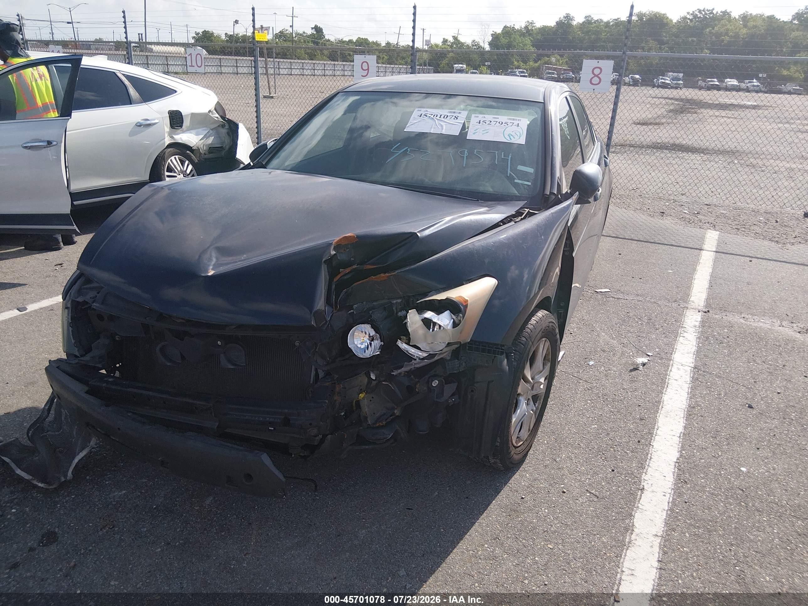 2008 Honda Accord 2.4 Lx-p Black vin: 1HGCP26468A099641