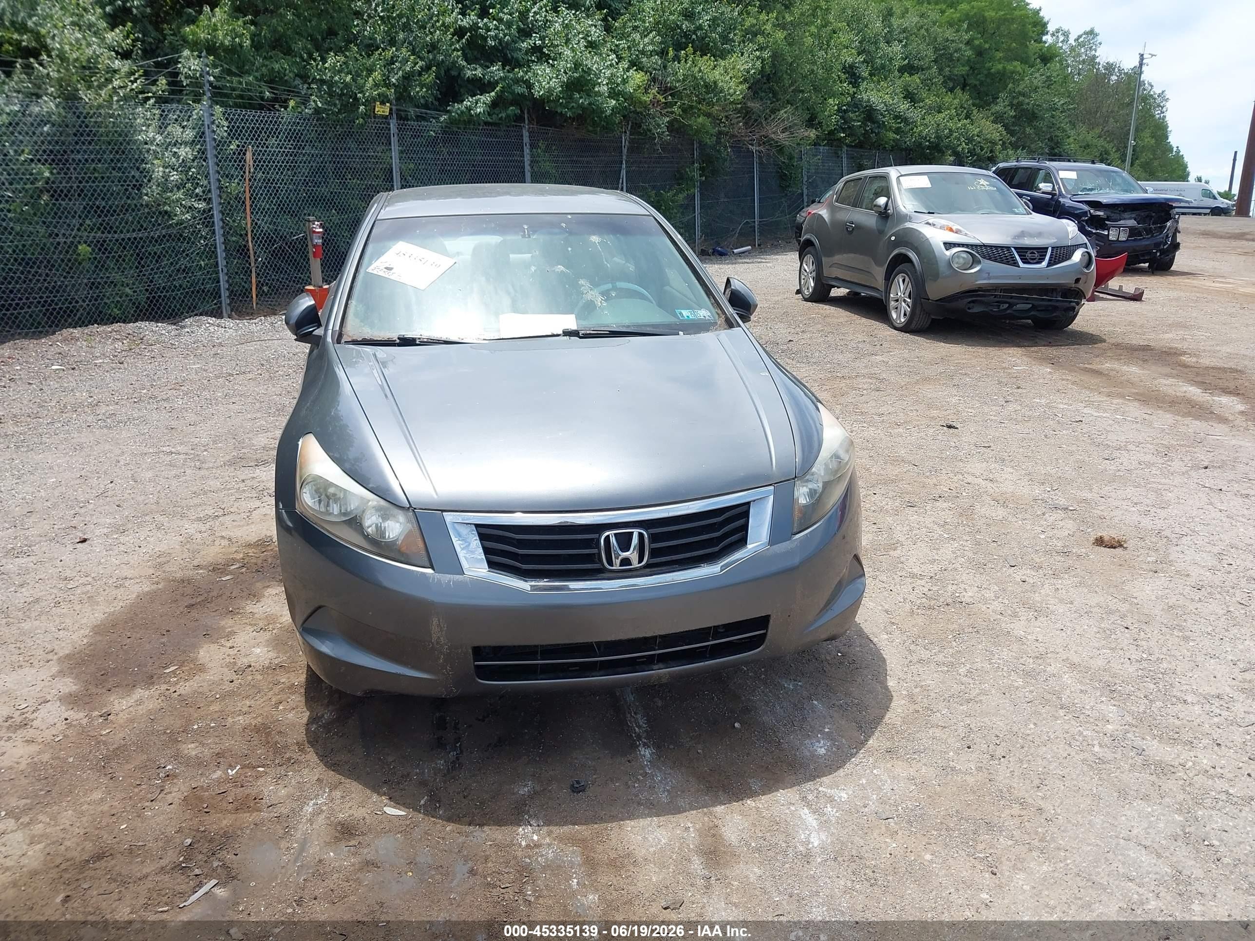 2008 Honda Accord 2.4 Lx-p Gray vin: 1HGCP26468A129771