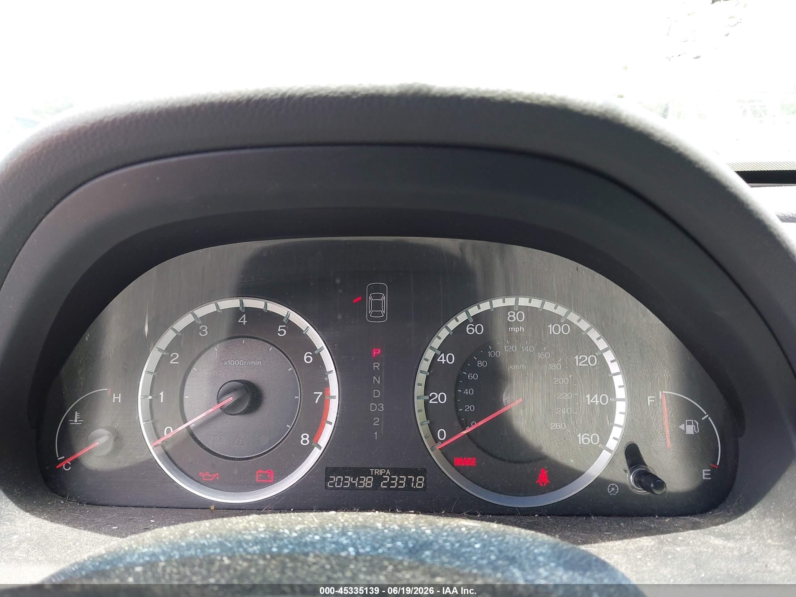 2008 Honda Accord 2.4 Lx-p Gray vin: 1HGCP26468A129771