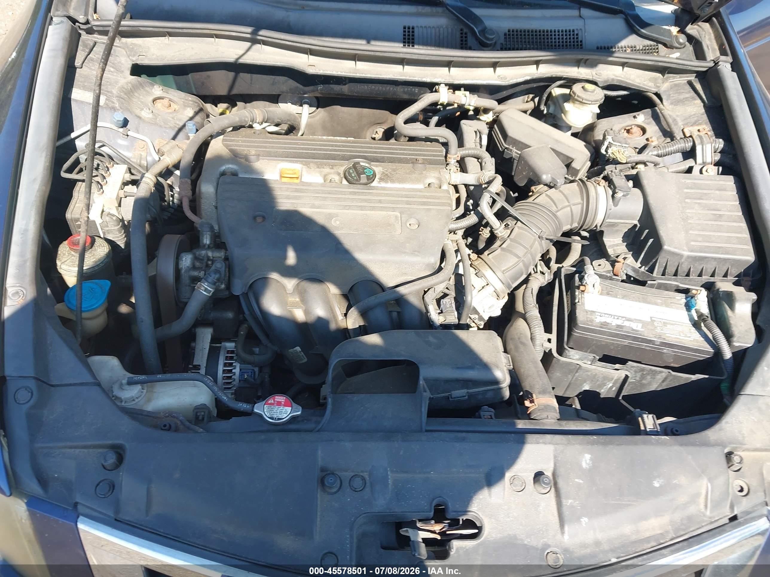 2008 Honda Accord 2.4 Lx-p Blue vin: 1HGCP26468A146795