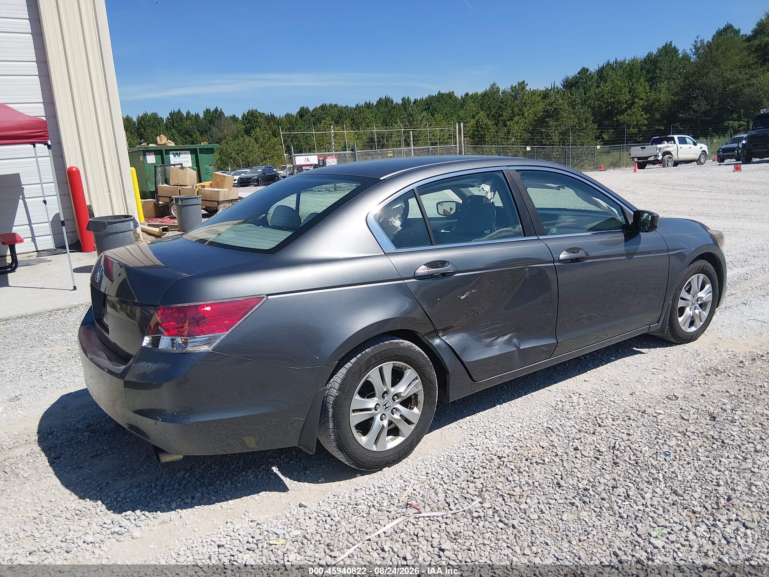 2009 Honda Accord 2.4 Lx-p Gray vin: 1HGCP26469A036864