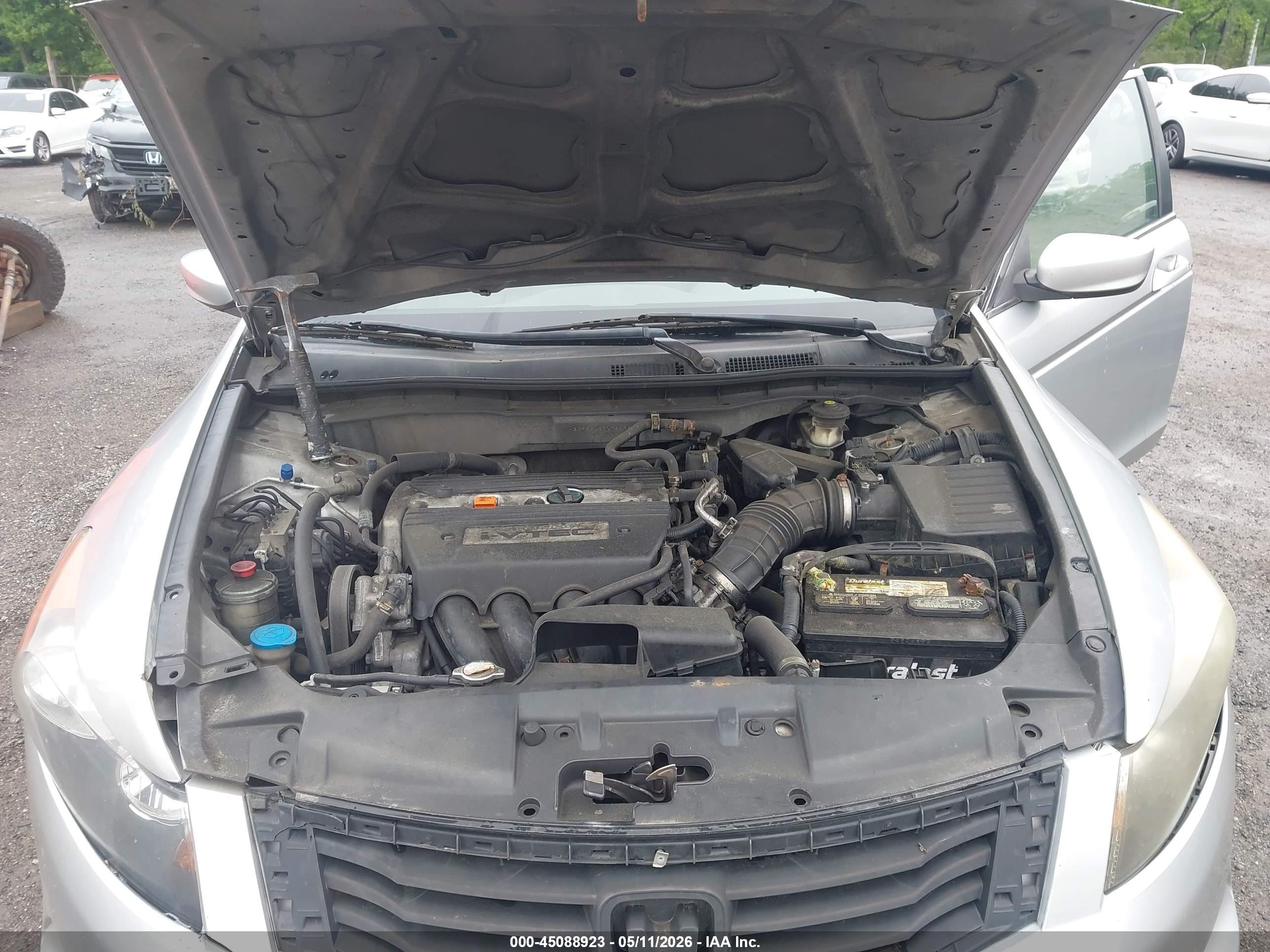 2009 Honda Accord 2.4 Lx-p Silver vin: 1HGCP26469A062980