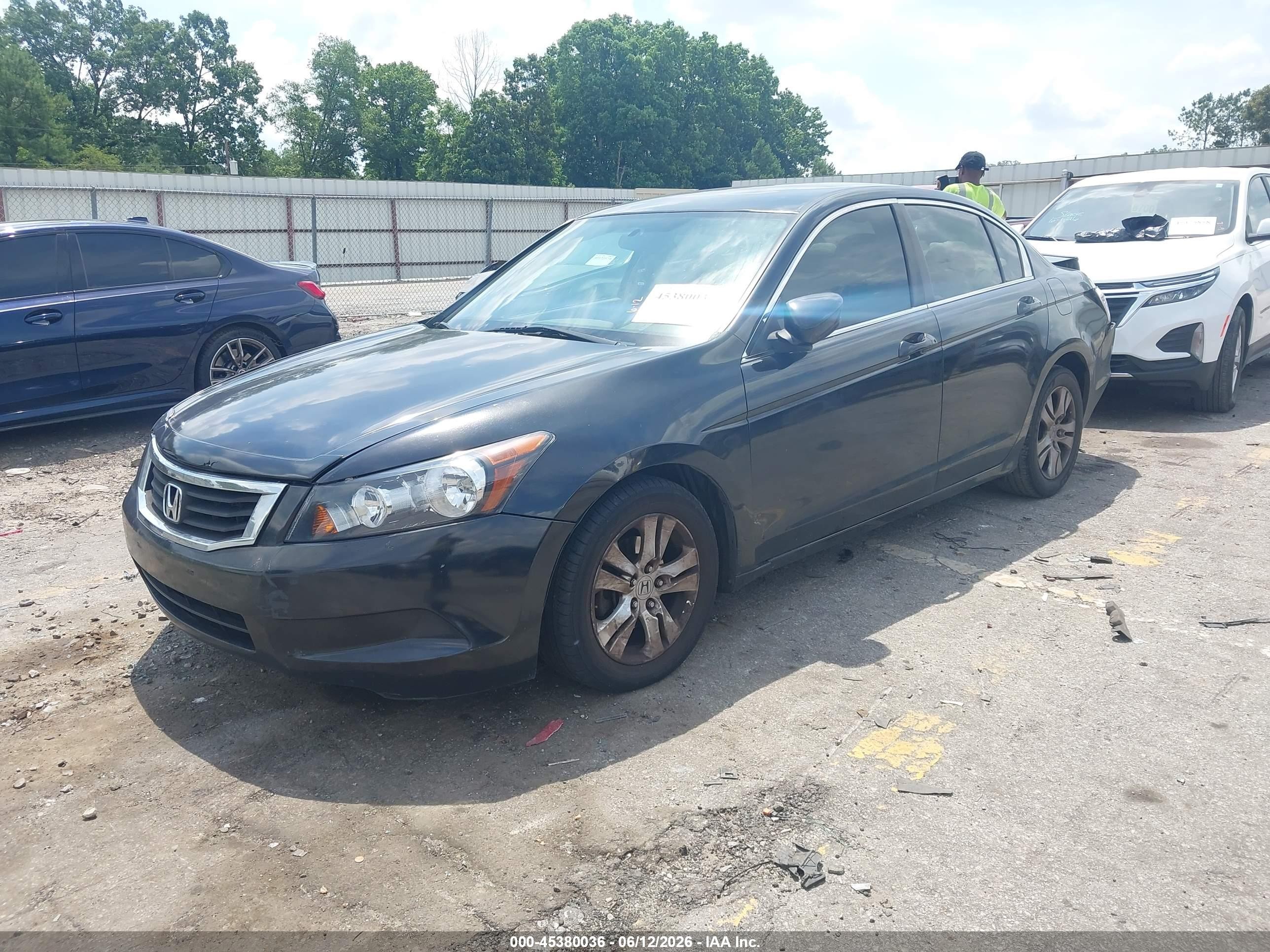 2009 Honda Accord 2.4 Lx-p Black vin: 1HGCP26469A066155