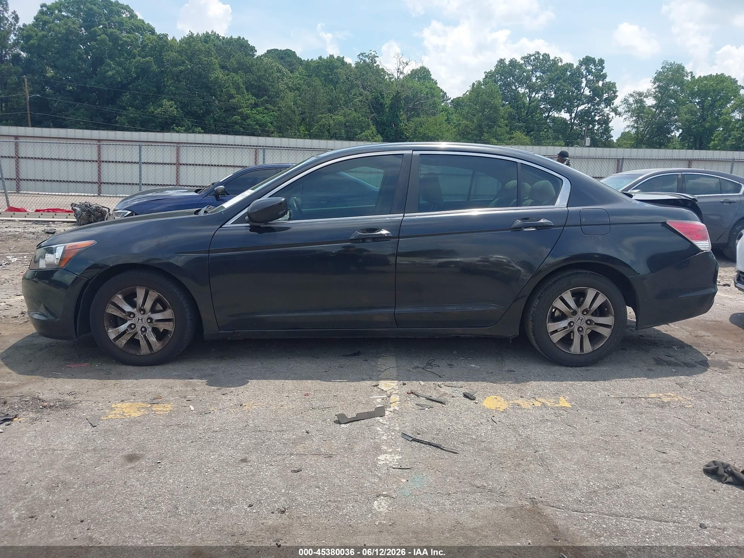 2009 Honda Accord 2.4 Lx-p Black vin: 1HGCP26469A066155
