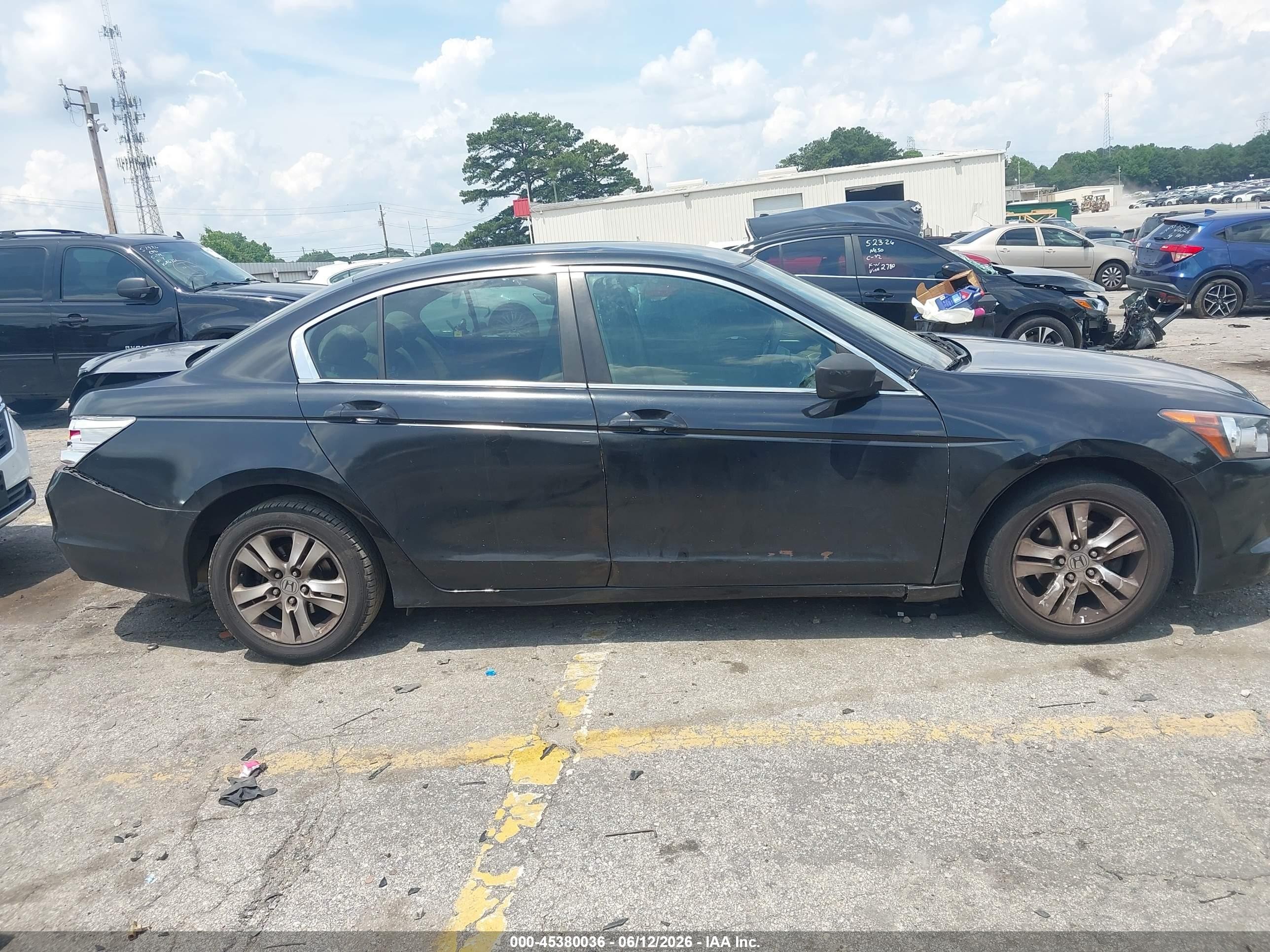 2009 Honda Accord 2.4 Lx-p Black vin: 1HGCP26469A066155