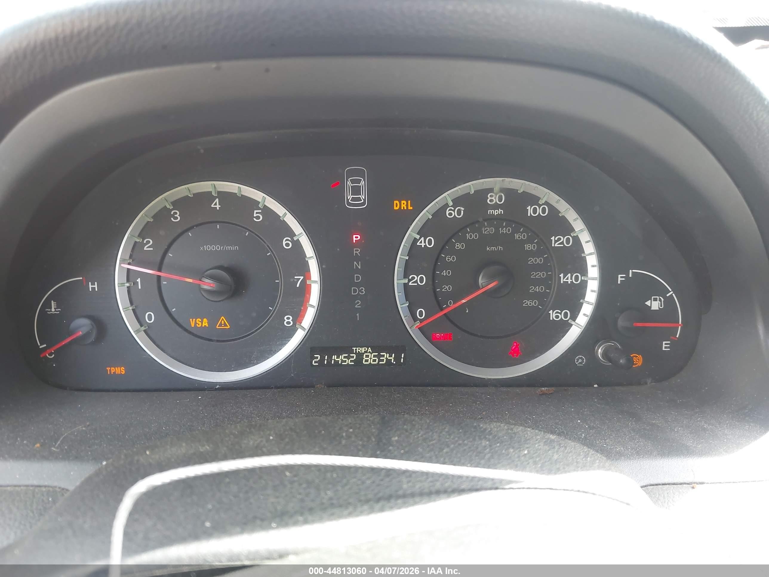 2009 Honda Accord 2.4 Lx-p Gray vin: 1HGCP26469A076829