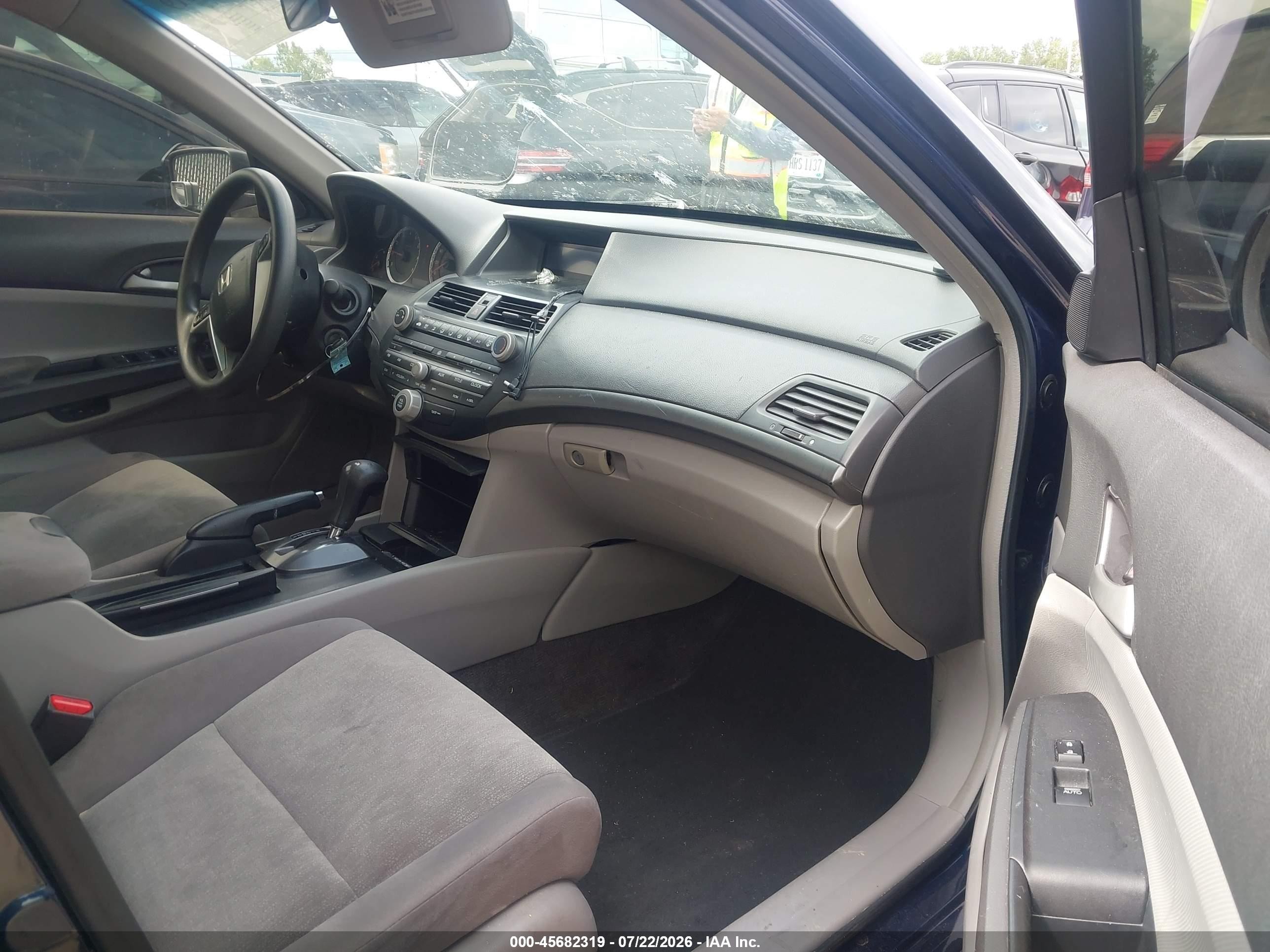 2009 Honda Accord 2.4 Lx-p Blue vin: 1HGCP26469A098409