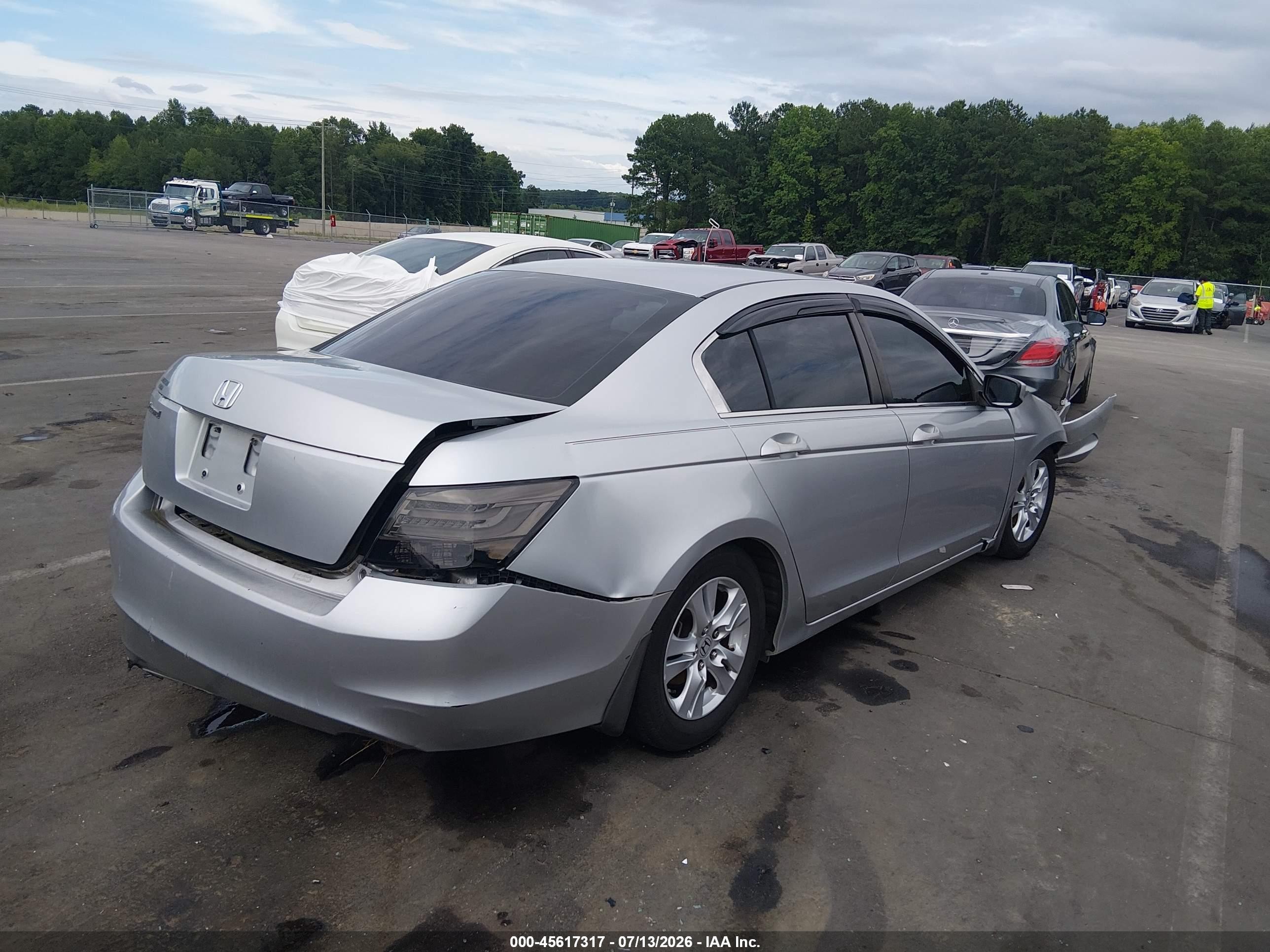 2009 Honda Accord 2.4 Lx-p Silver vin: 1HGCP26469A111899