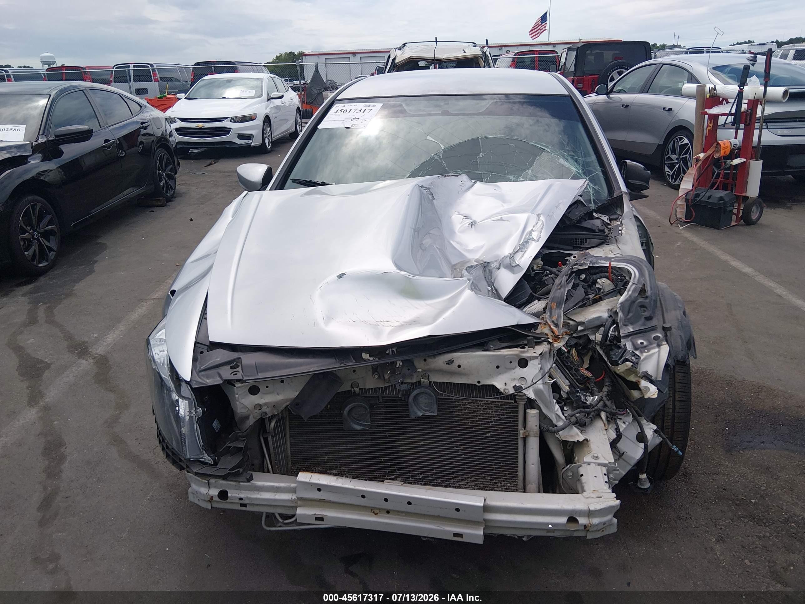 2009 Honda Accord 2.4 Lx-p Silver vin: 1HGCP26469A111899
