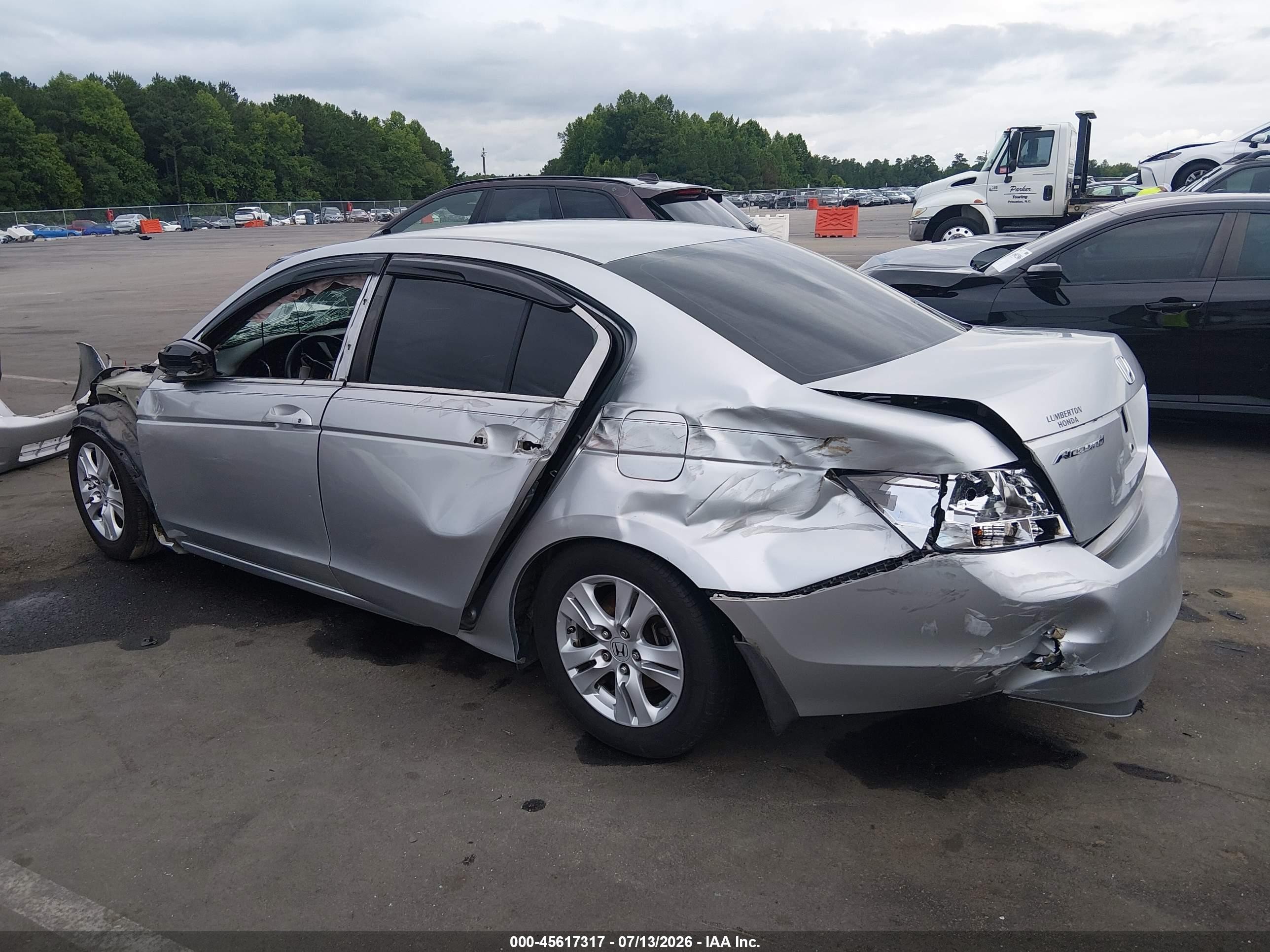2009 Honda Accord 2.4 Lx-p Silver vin: 1HGCP26469A111899