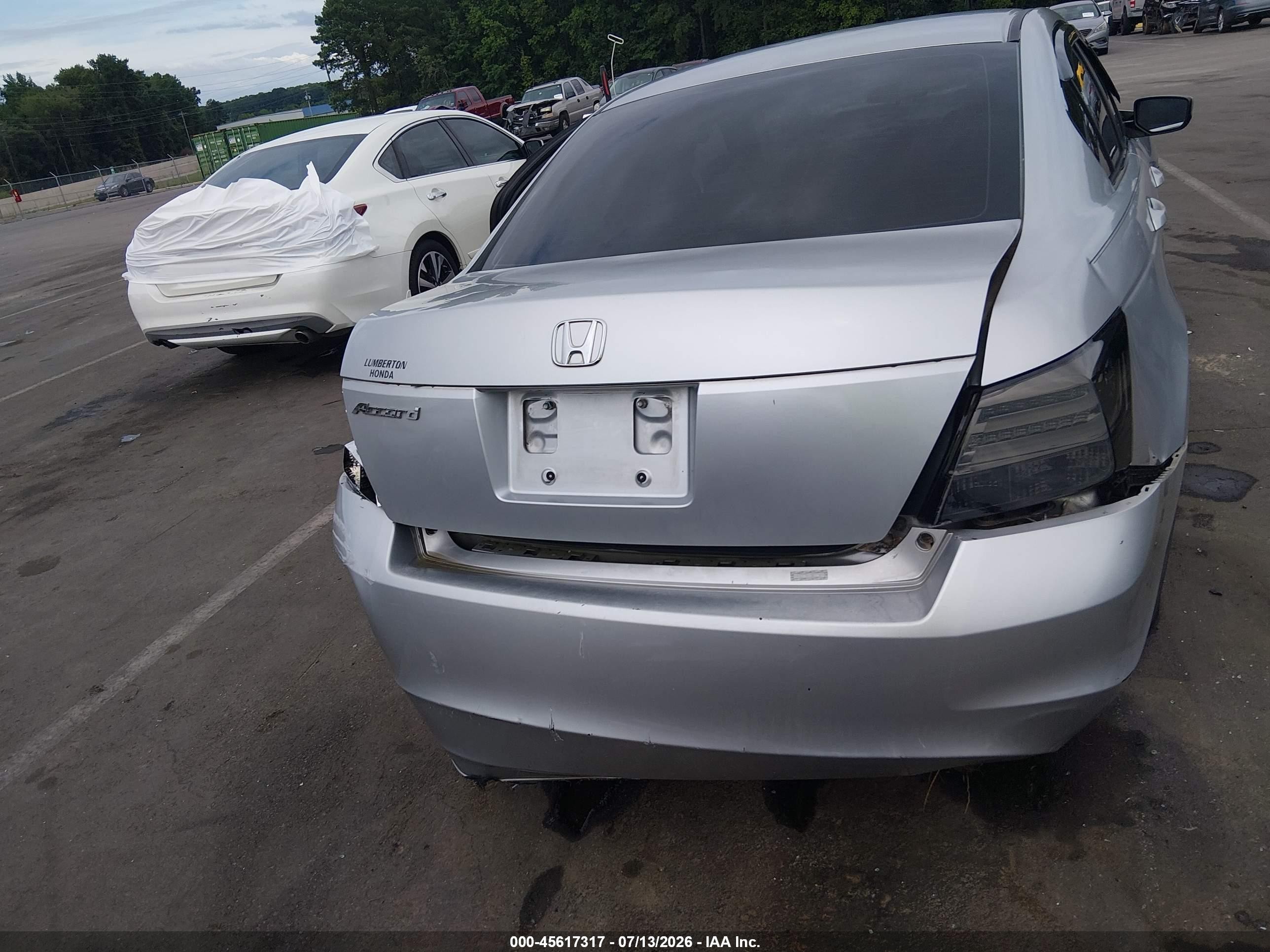 2009 Honda Accord 2.4 Lx-p Silver vin: 1HGCP26469A111899