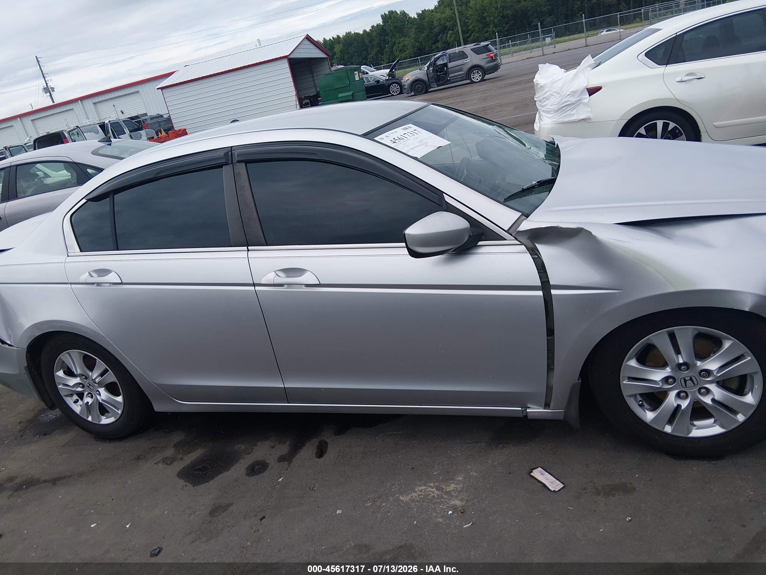2009 Honda Accord 2.4 Lx-p Silver vin: 1HGCP26469A111899