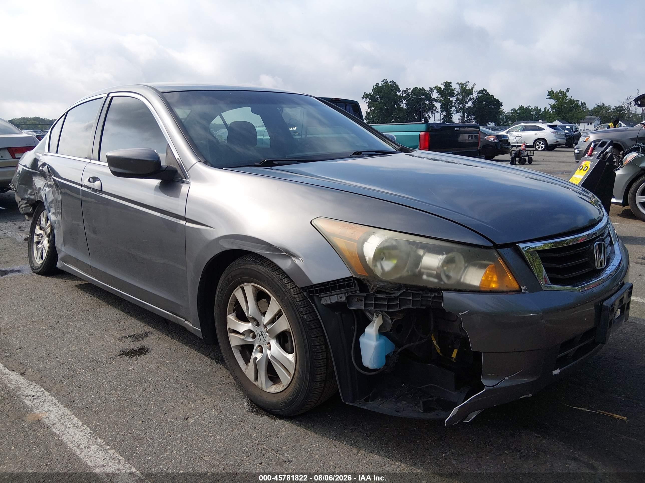 2009 Honda Accord 2.4 Lx-p Gray vin: 1HGCP26469A112308