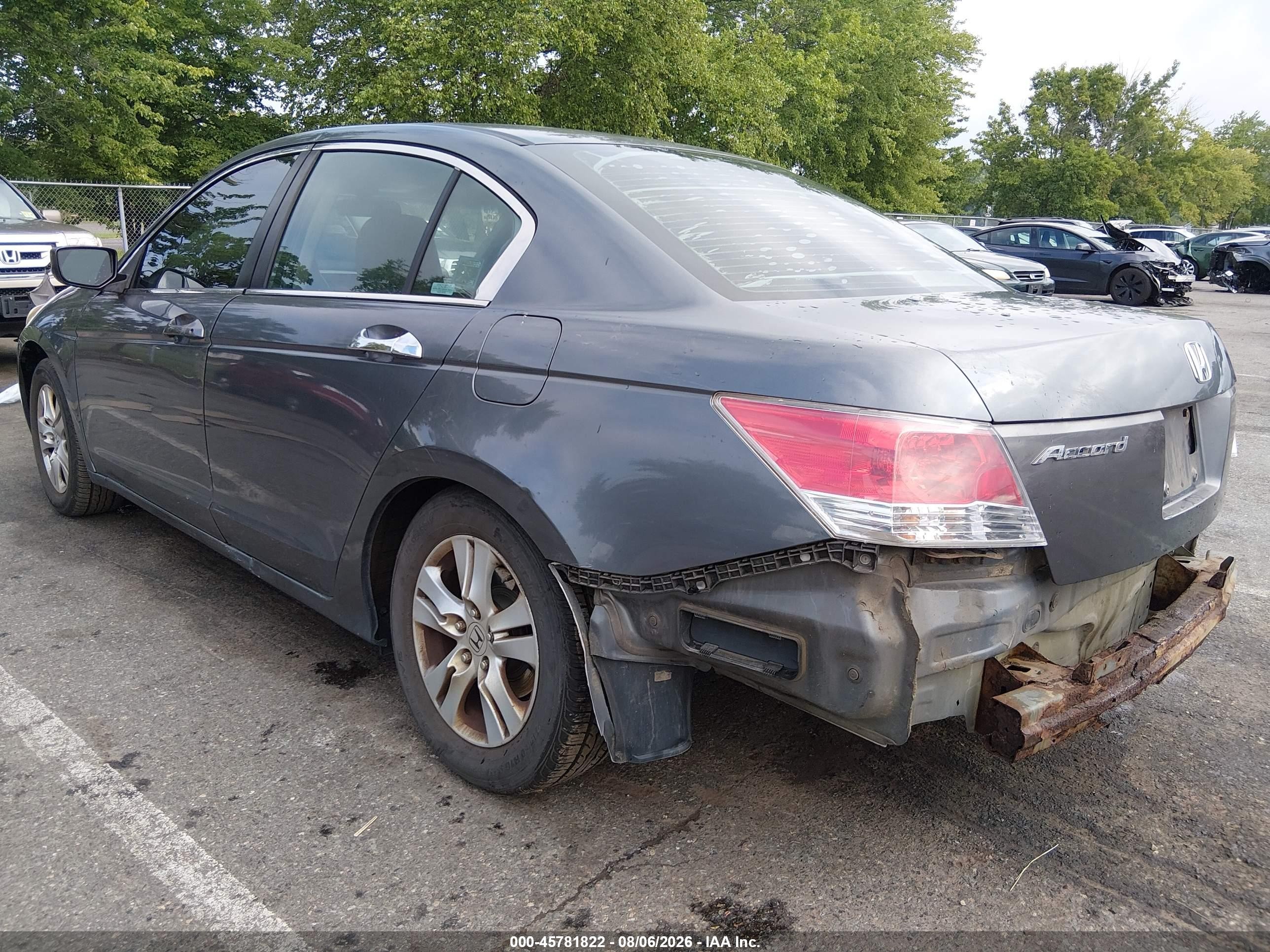 2009 Honda Accord 2.4 Lx-p Gray vin: 1HGCP26469A112308