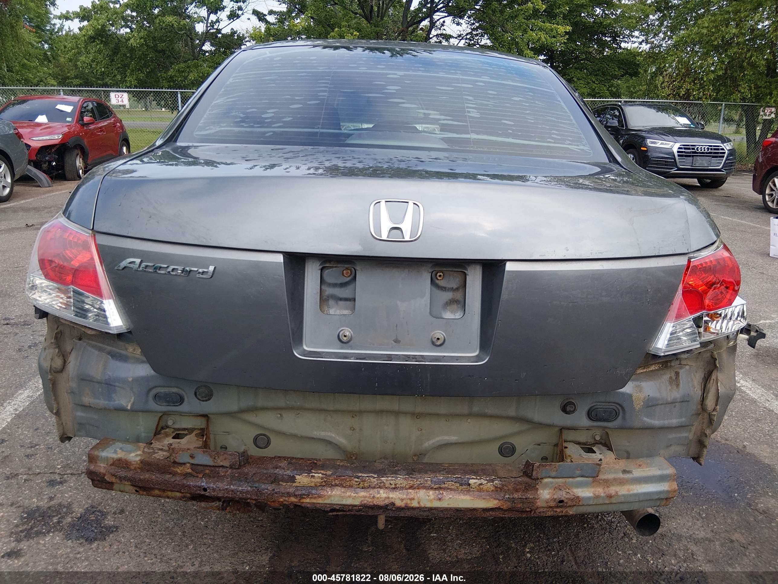 2009 Honda Accord 2.4 Lx-p Gray vin: 1HGCP26469A112308