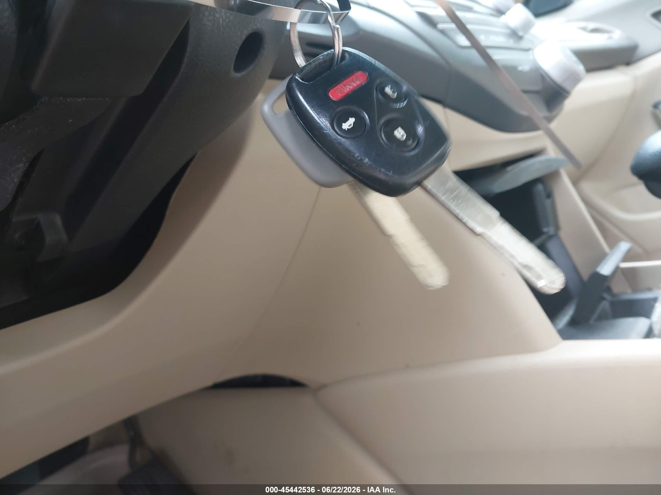 2009 Honda Accord 2.4 Lx-p Burgundy vin: 1HGCP26469A136317