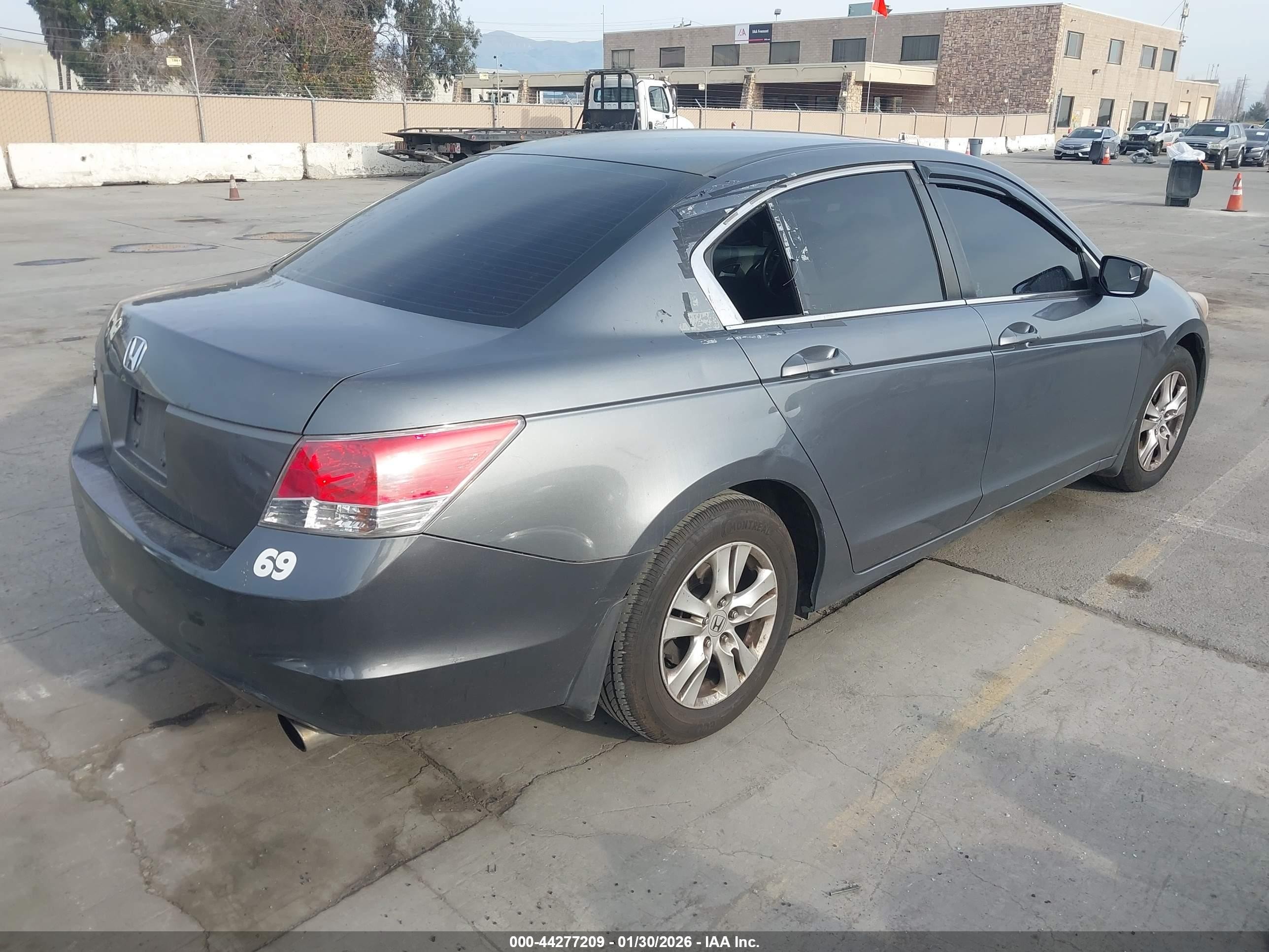 2009 Honda Accord 2.4 Lx-p Gray vin: 1HGCP26469A149214