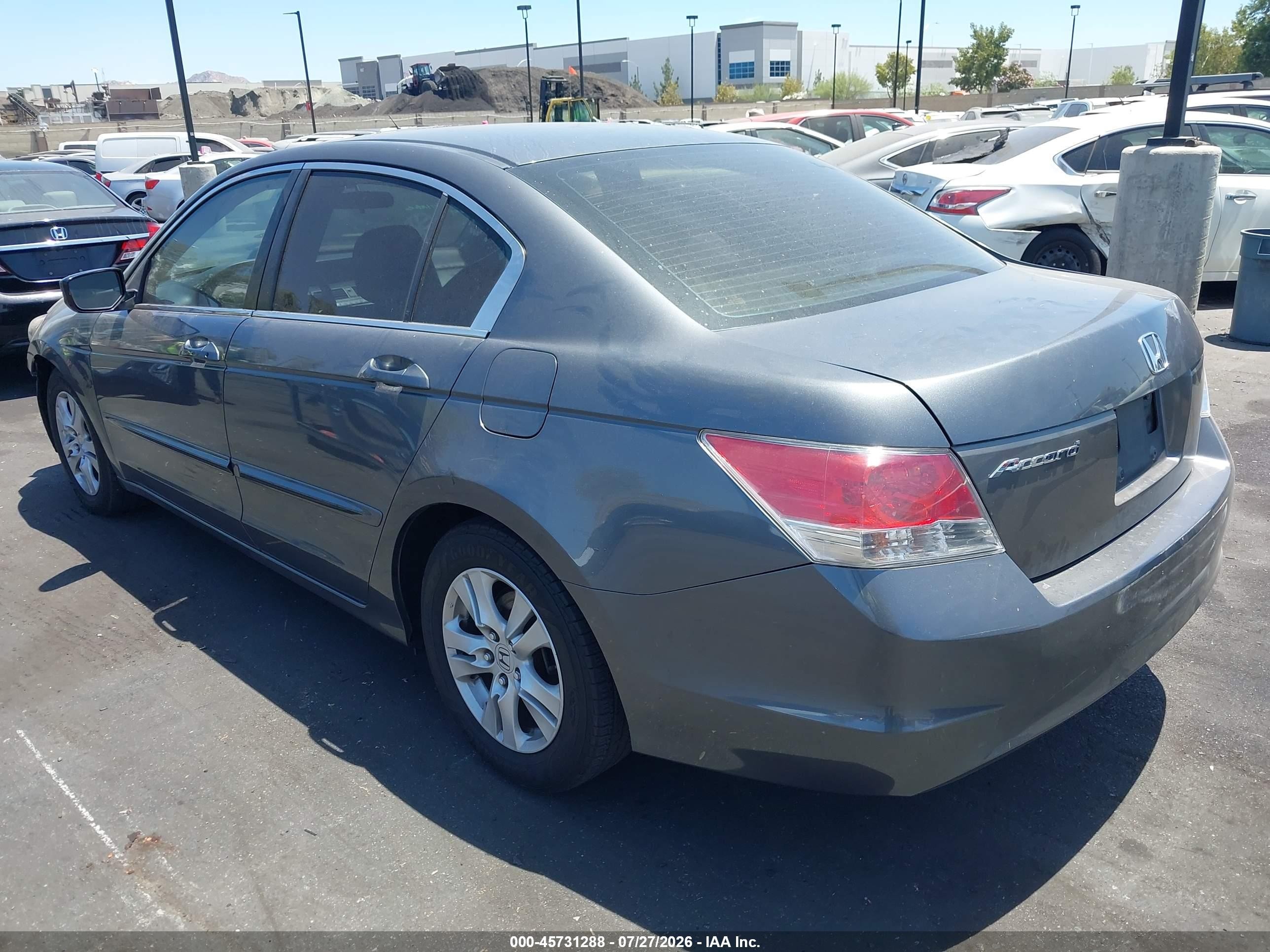 2009 Honda Accord 2.4 Lx-p Gray vin: 1HGCP26469A171486