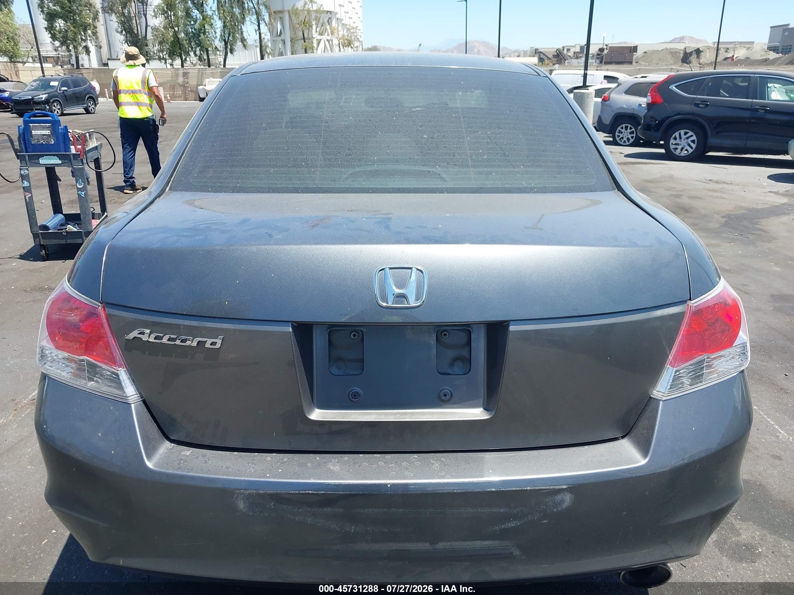 2009 Honda Accord 2.4 Lx-p Gray vin: 1HGCP26469A171486